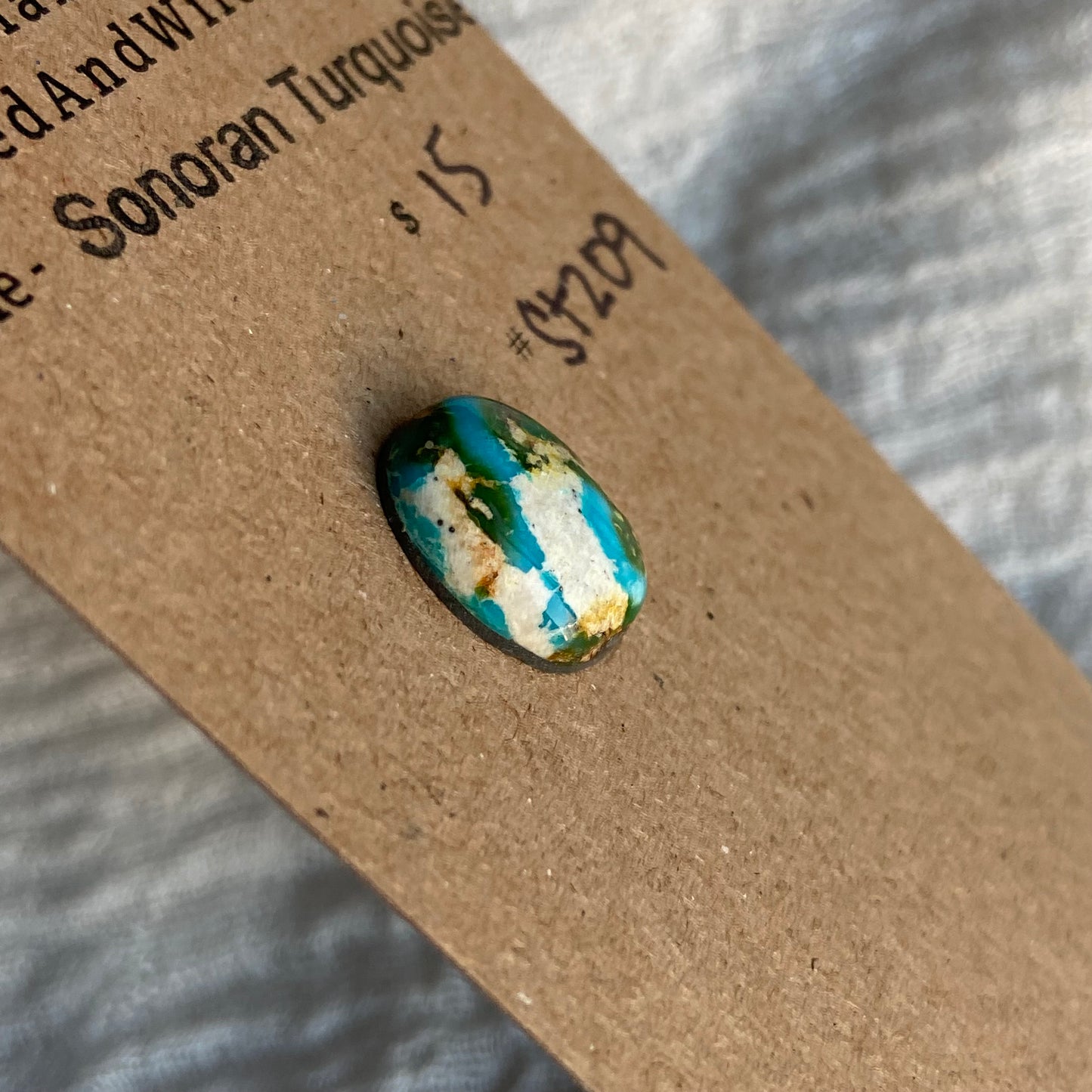 Sonoran Turquoise Cabochon - ST209