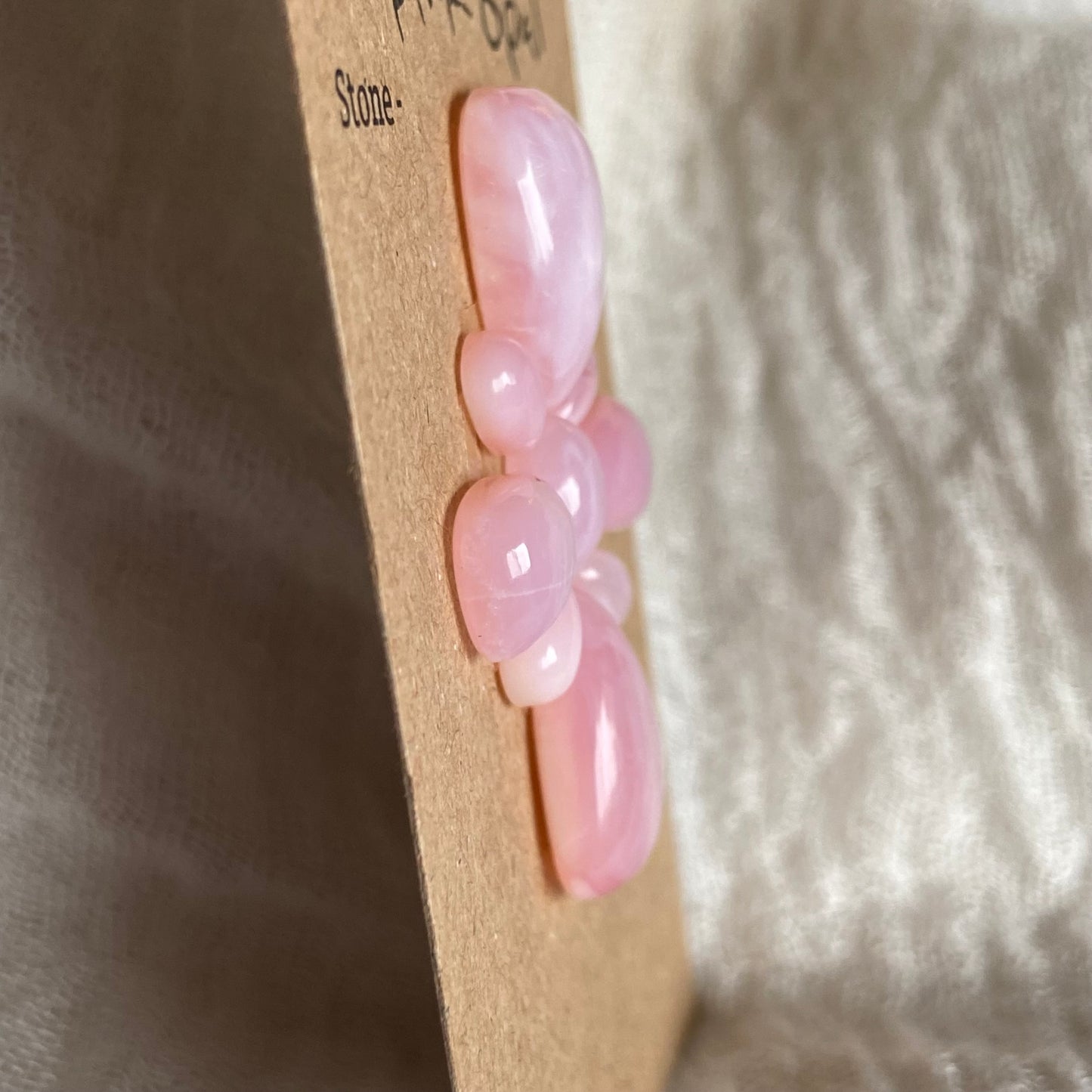 Pink Opal Cabochon - P23 44AF1E94-0630-4FBA-97C3-87B55C65685B Brandedandwild.com