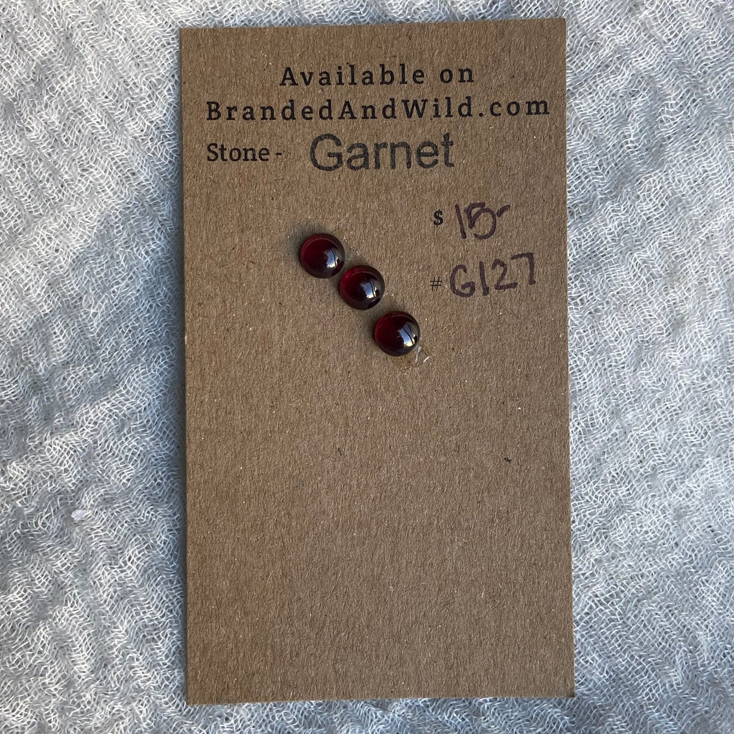 Garnet Cabochon - G127