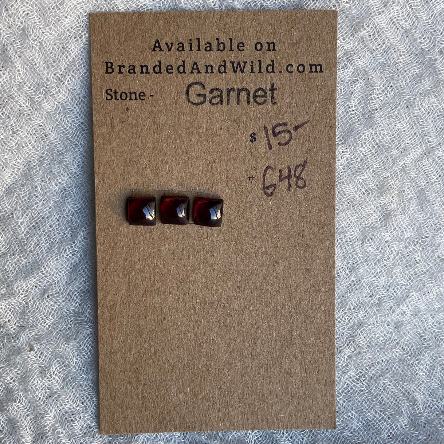 Garnet Cabochon - G48