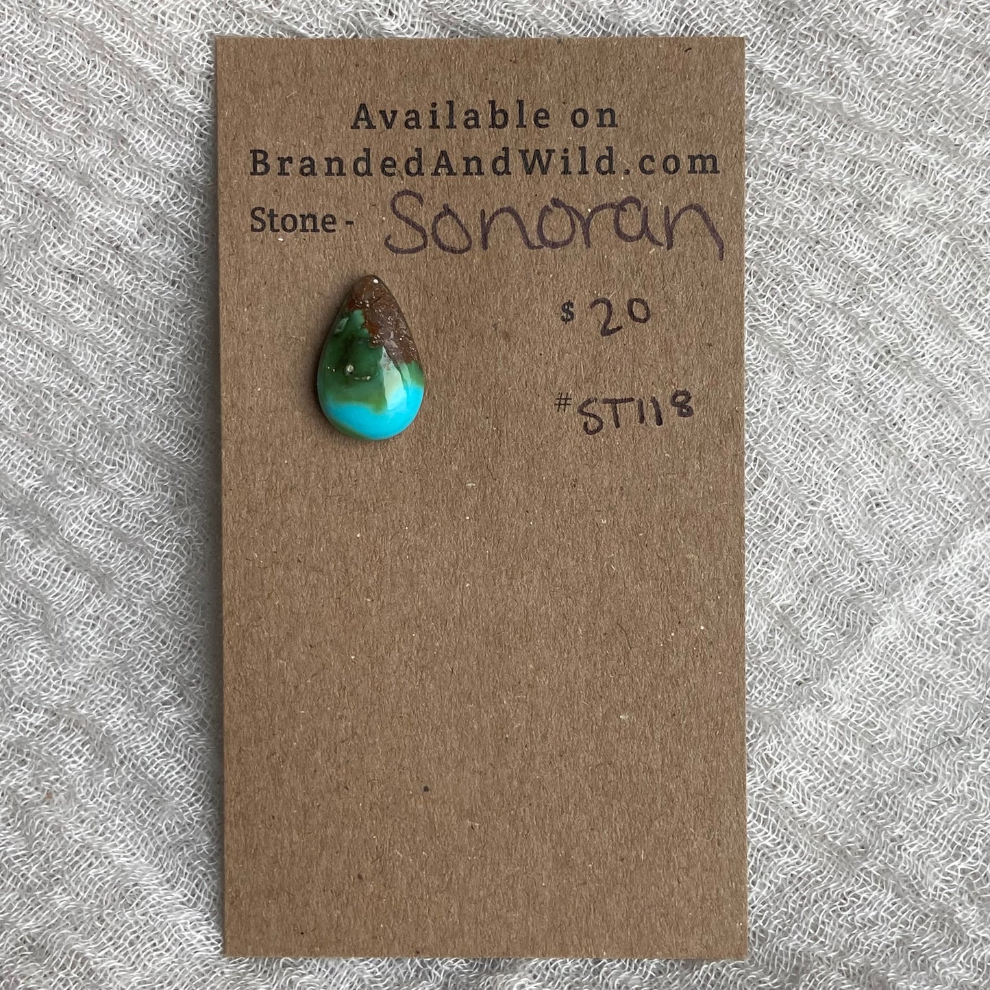 Sonoran Turquoise Cabochon - ST118