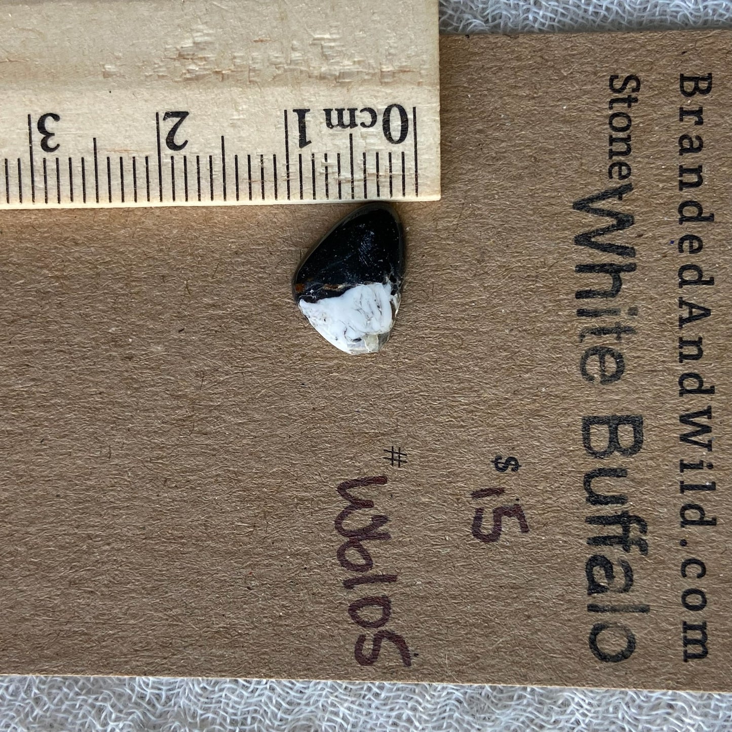 White Buffalo Cabochon - WB105