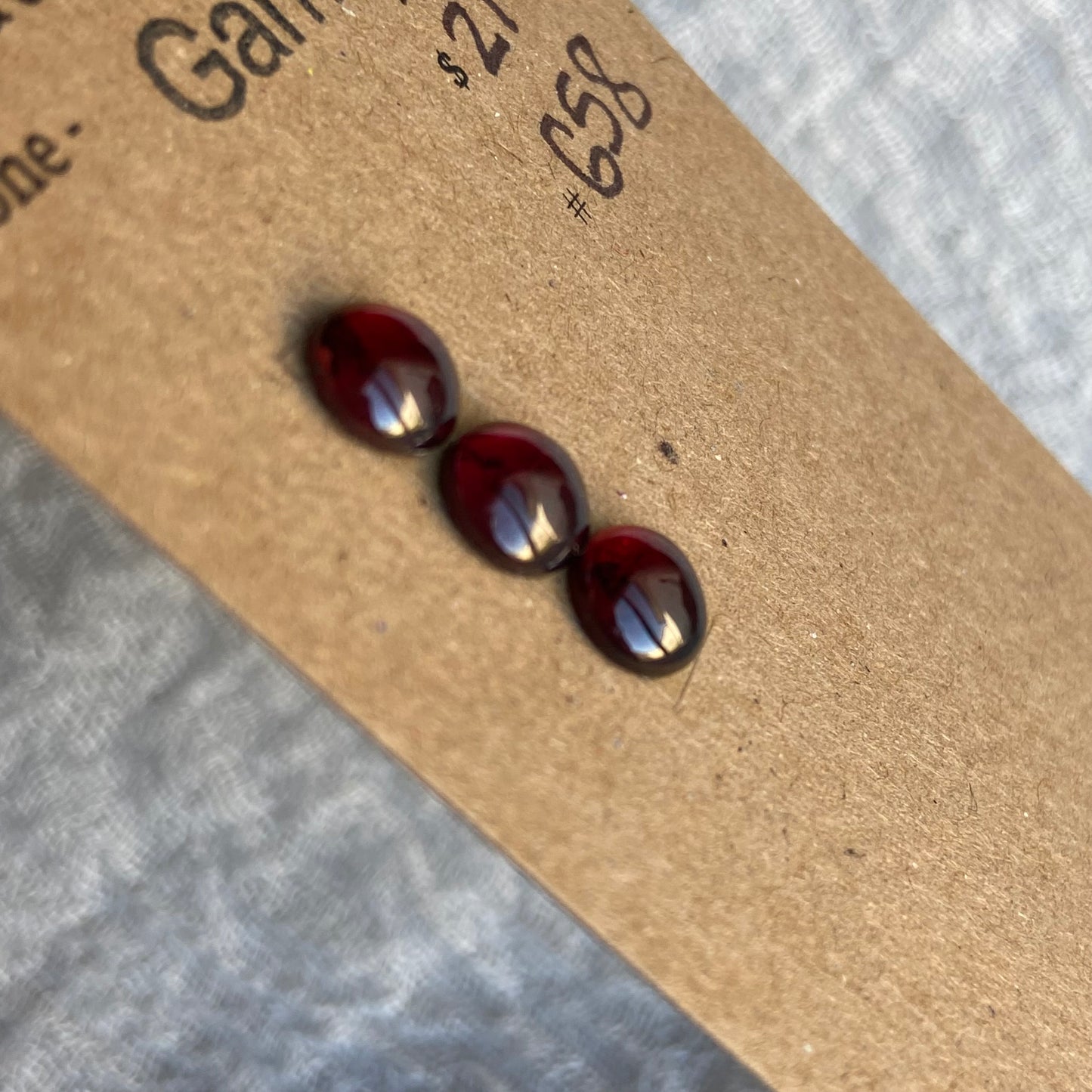 Garnet Cabochon - G58