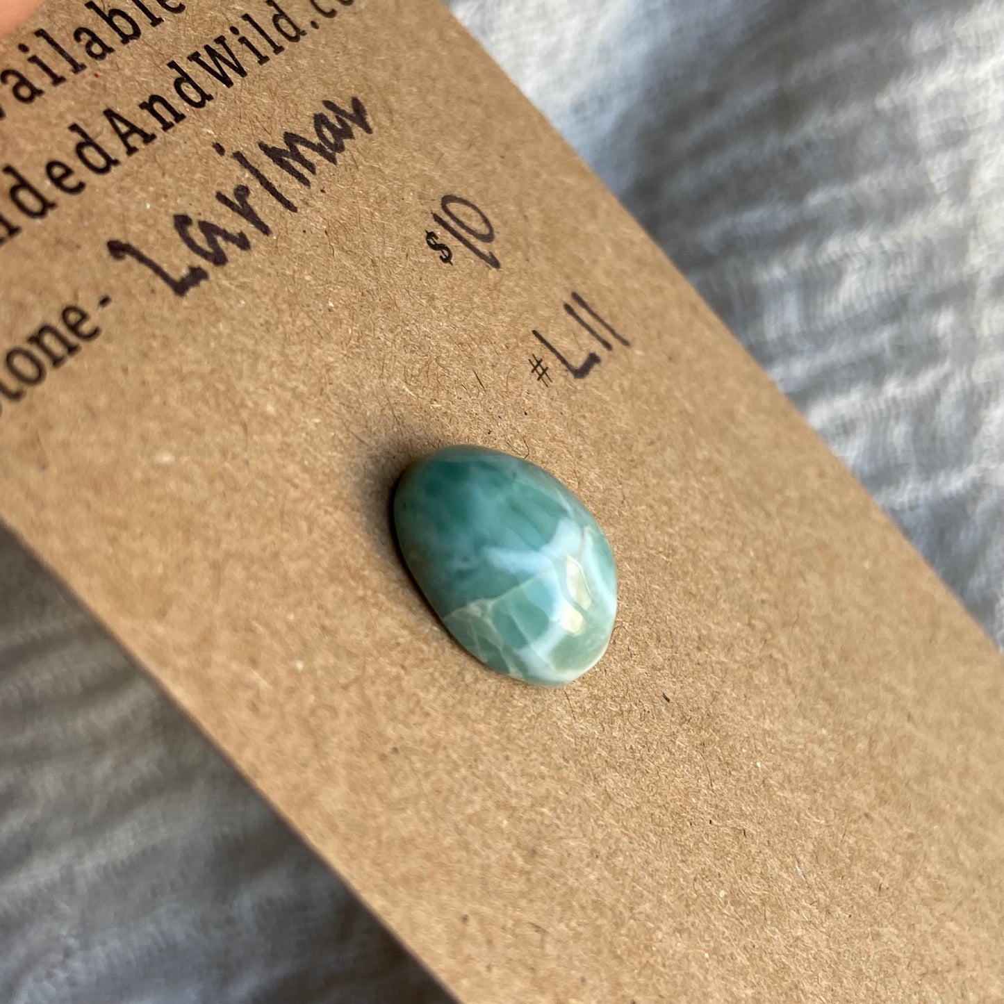 Larimar Cabochon - L11