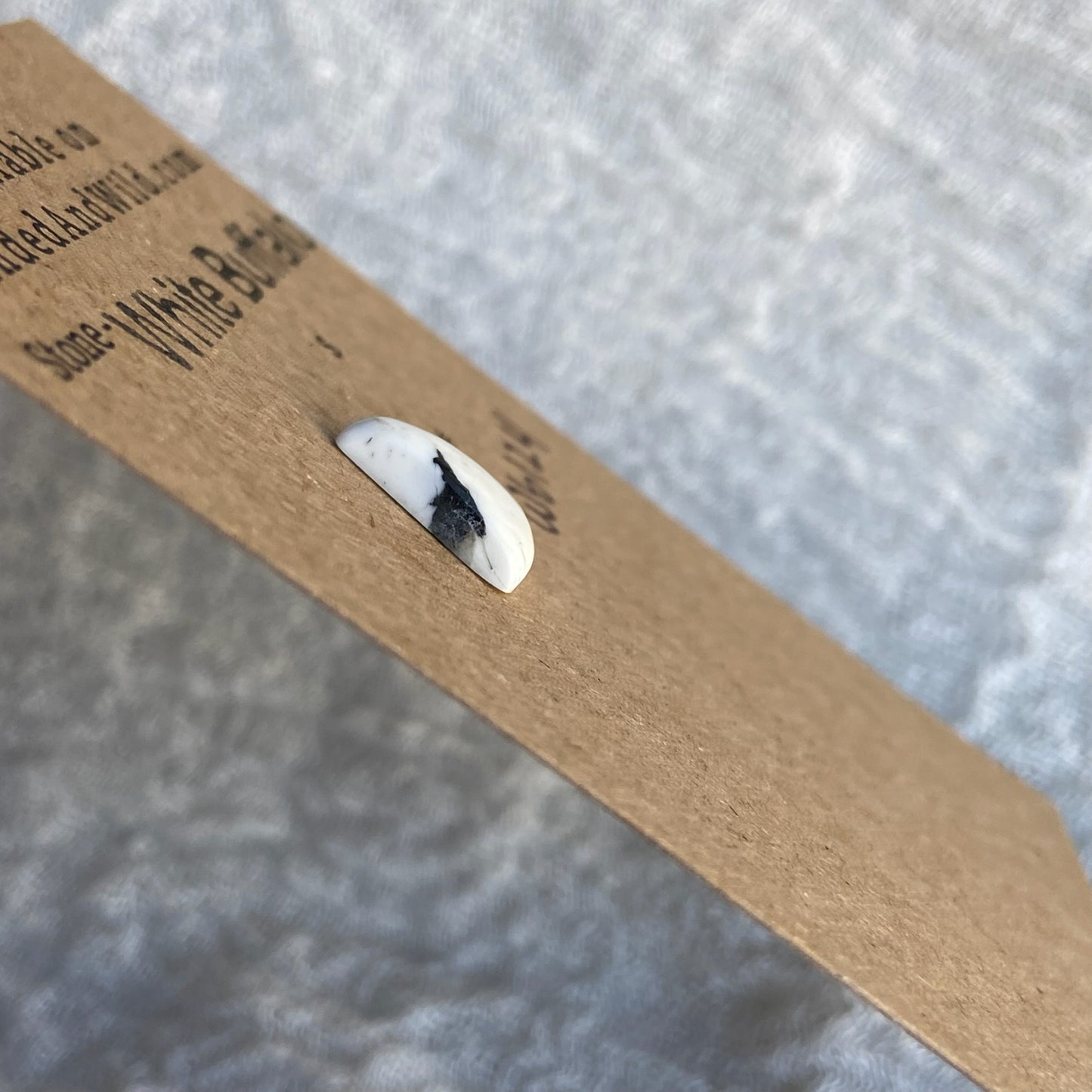 White Buffalo Cabochon - WB124