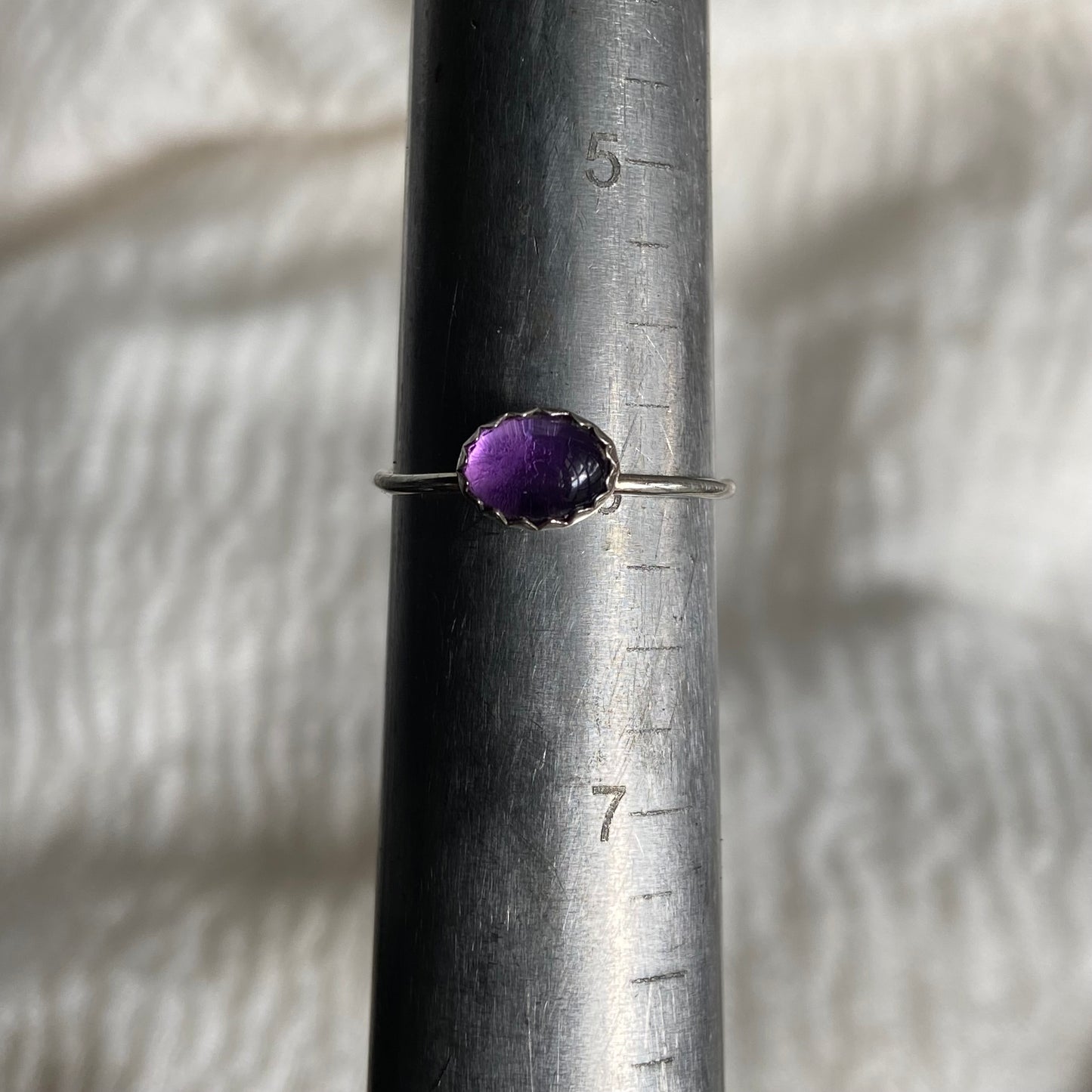 Sterling Silver Ring - R62 Size - 6