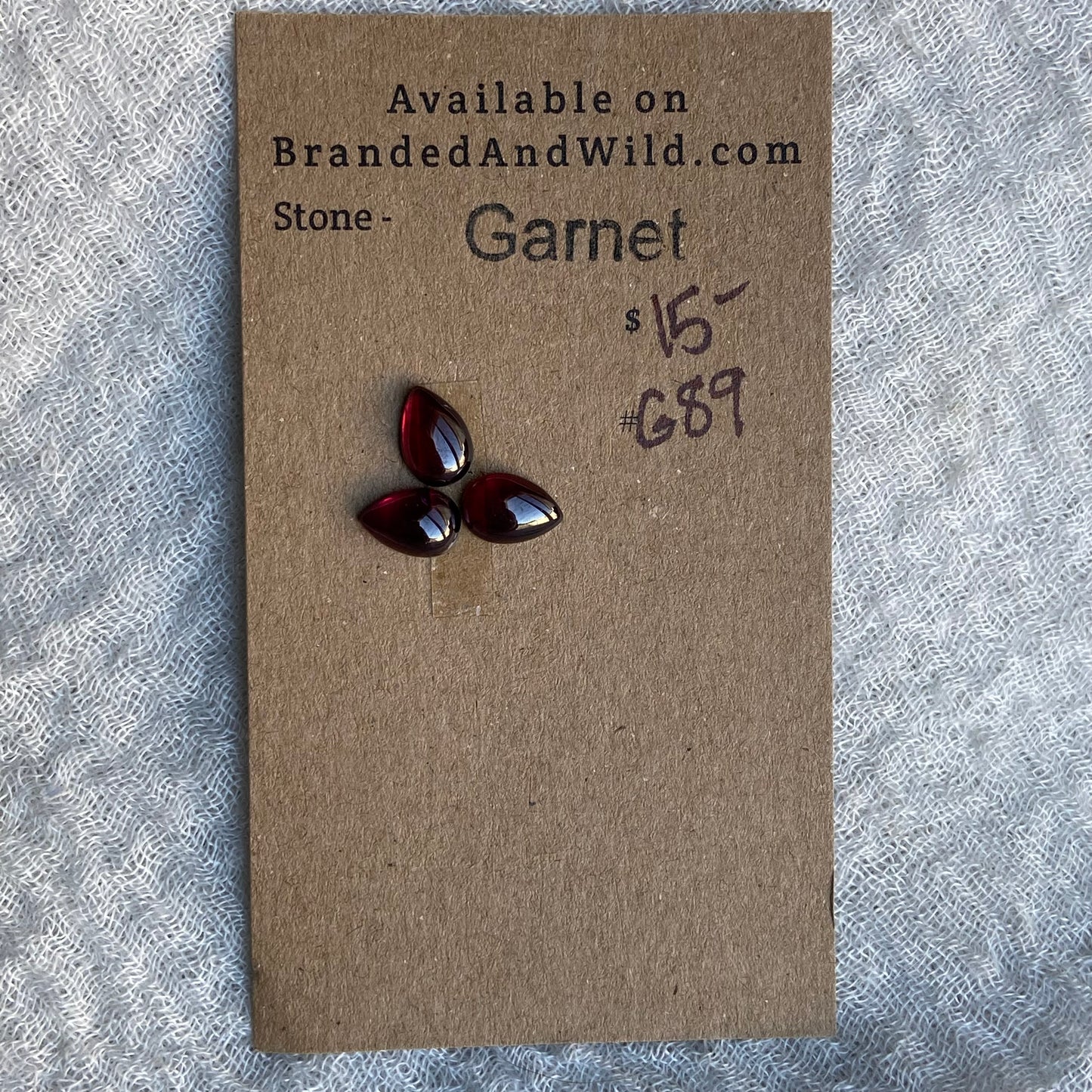 Garnet Cabochon - G89