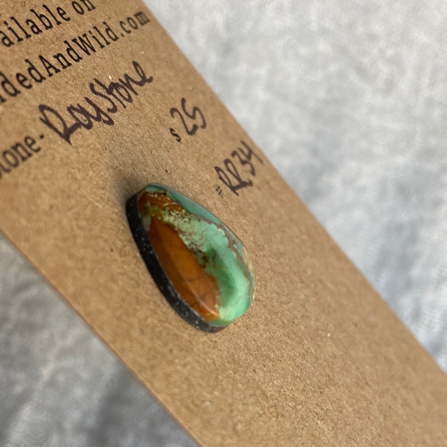 Royston Ribbon Turquoise Cabochon RR34