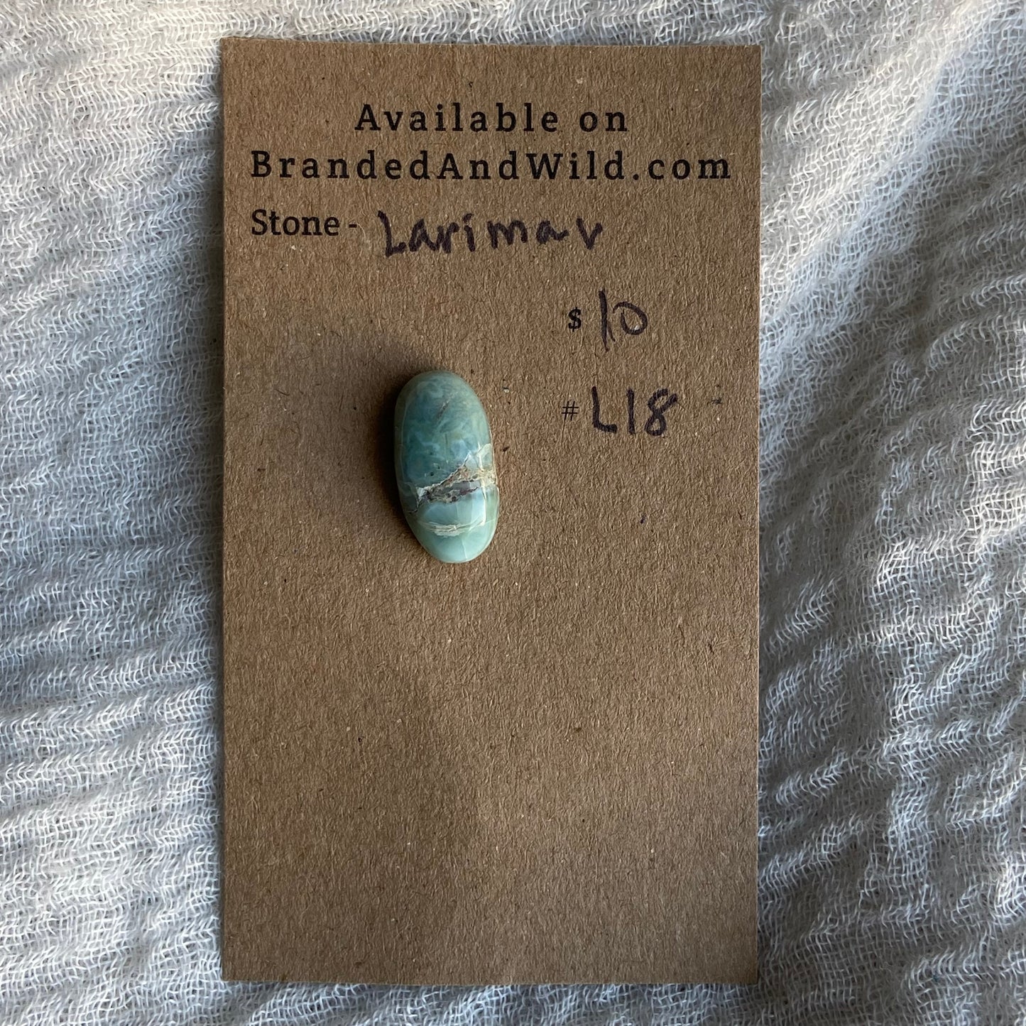 Larimar Cabochon - L18