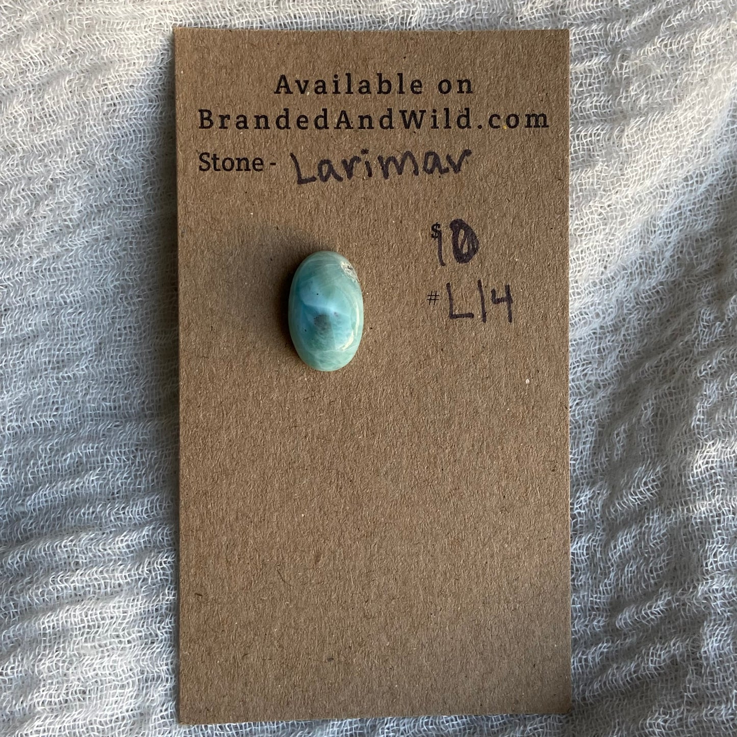 Larimar Cabochon - L14