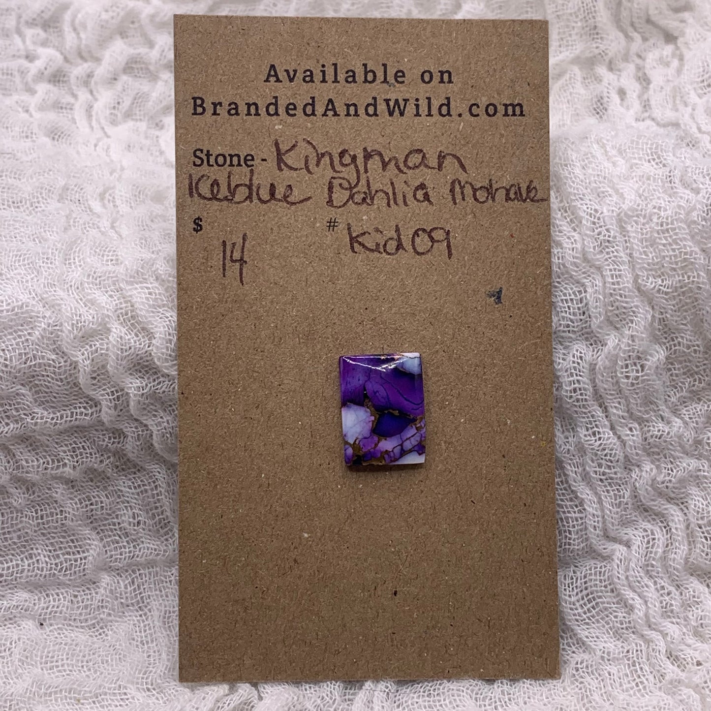 Kingman Ice Blue Dahlia Mohave - KID09