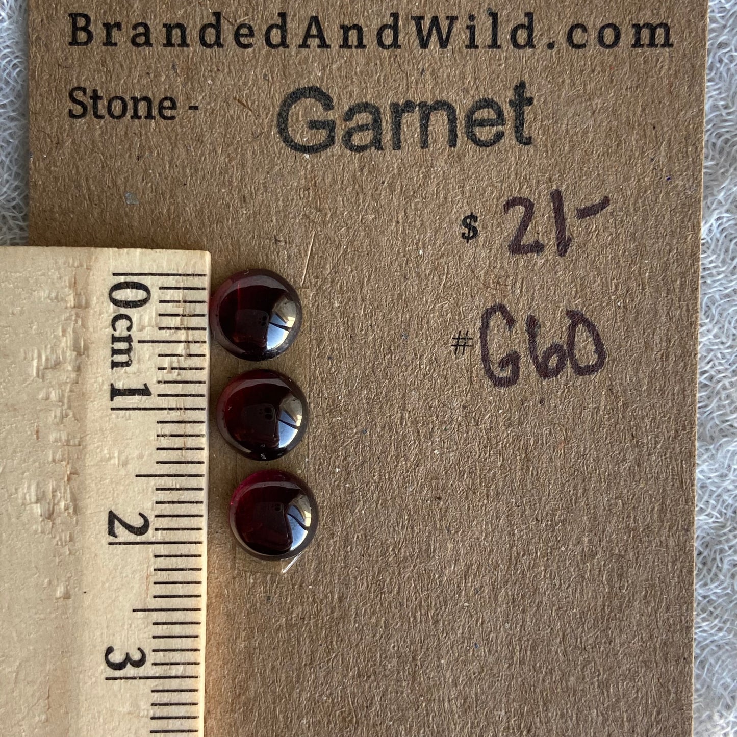 Garnet Cabochon - G60