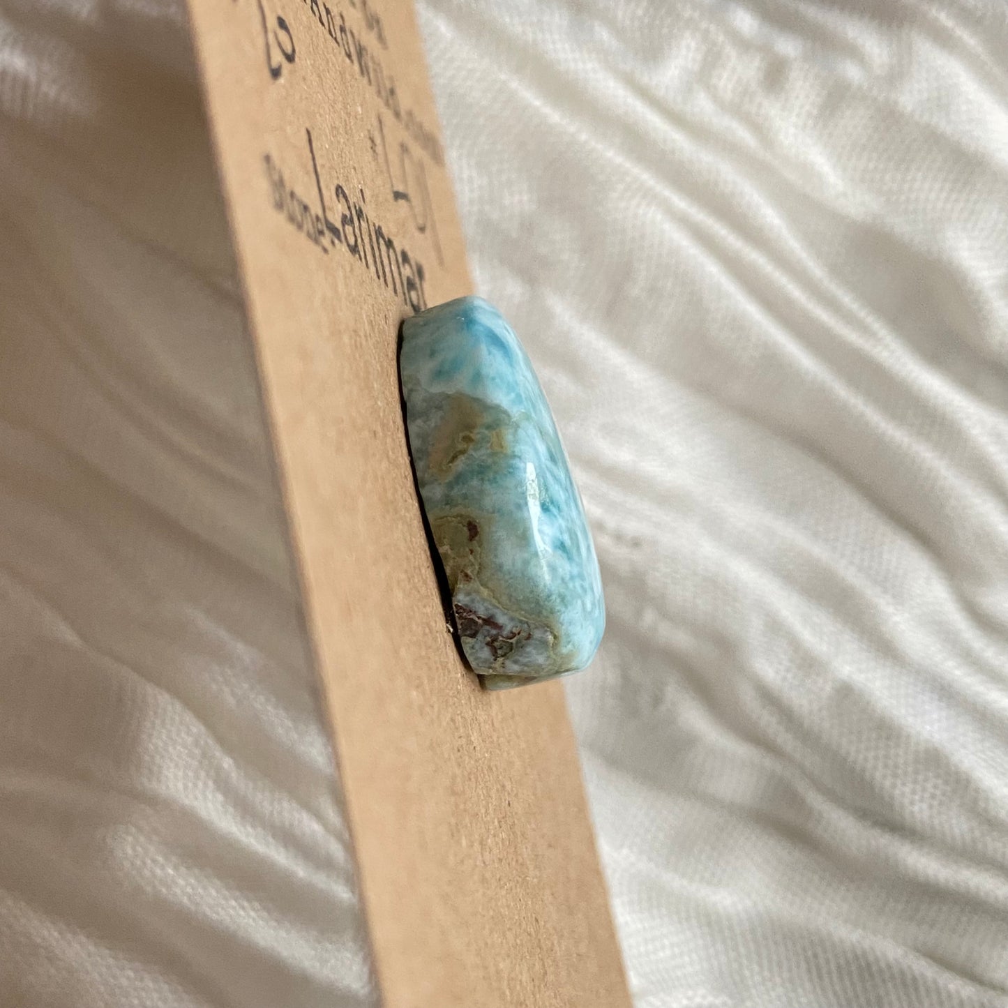 Larimar Cabochon - L01 4E942F1D-070E-407F-8A12-1D850F20BFBD Brandedandwild.com