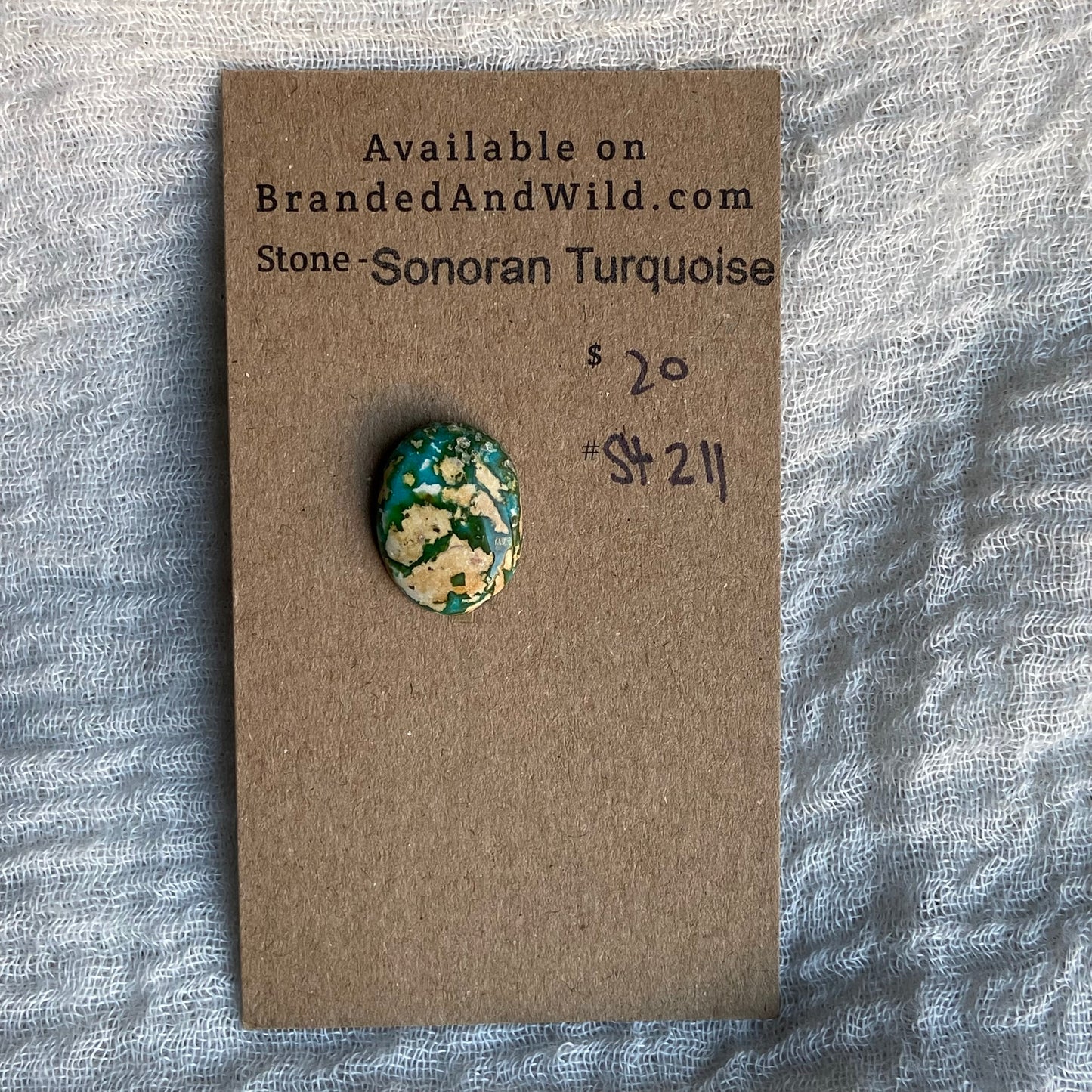 Sonoran Turquoise Cabochon - ST211