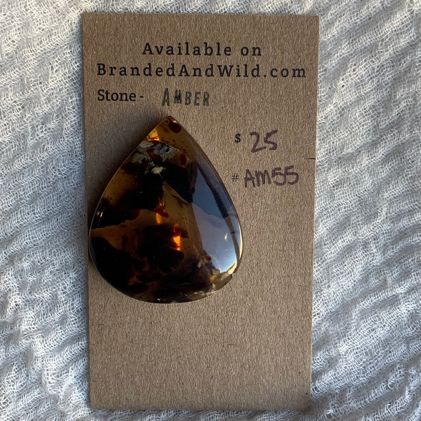 Amber Cabochon AM55