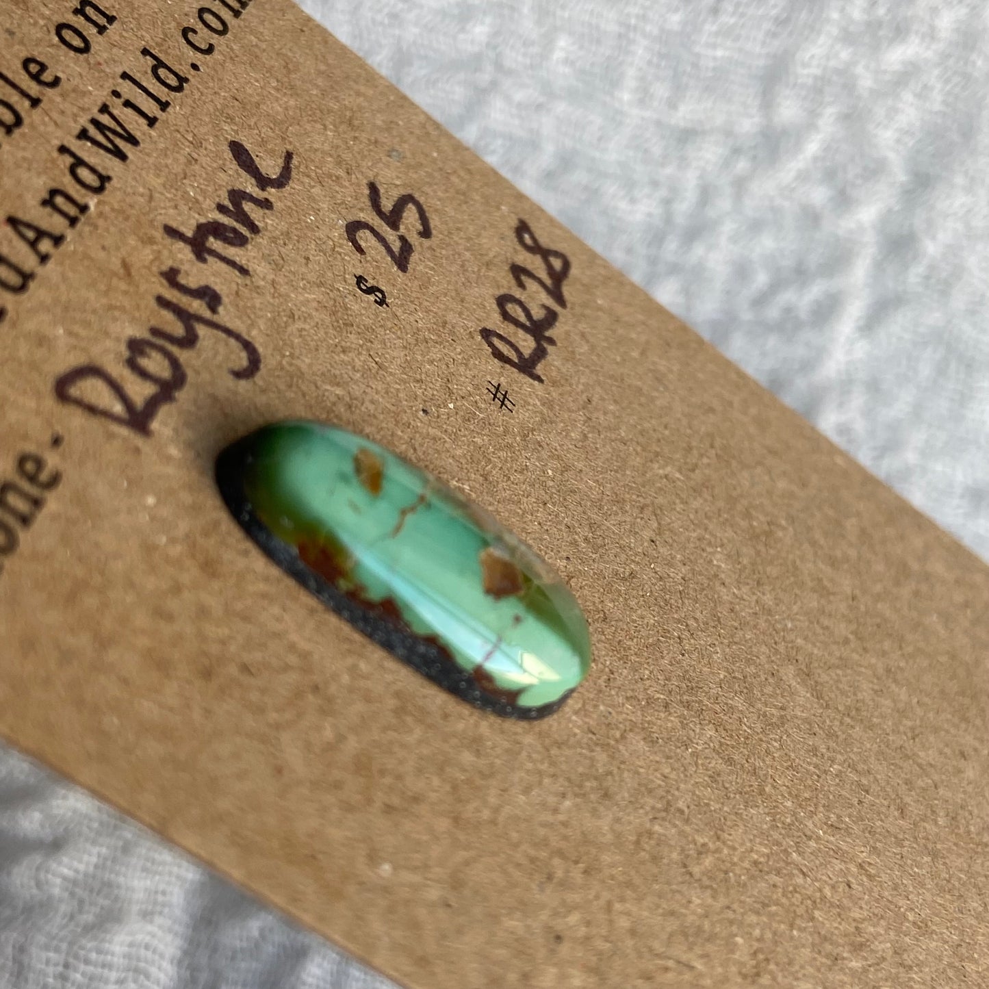 Royston Ribbon Turquoise Cabochon RR28
