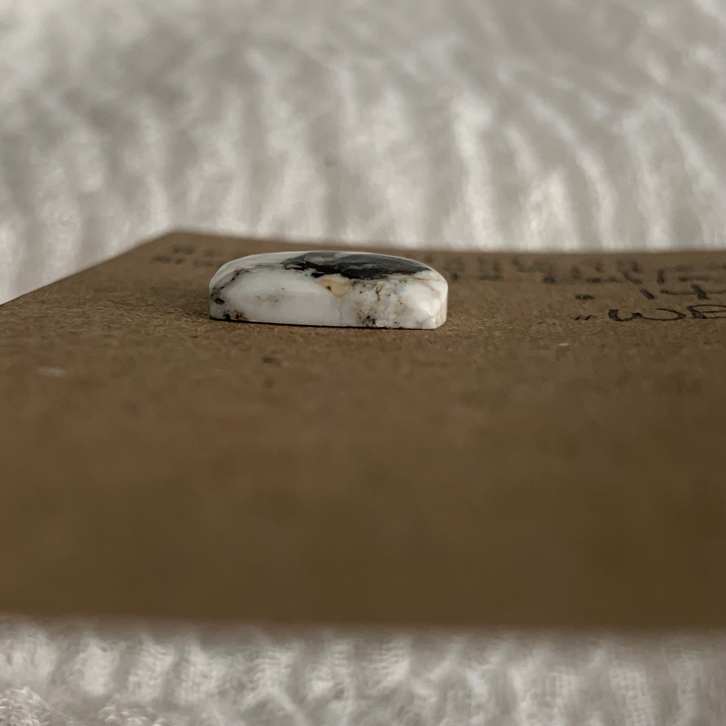 White Buffalo Cabochon - WB5