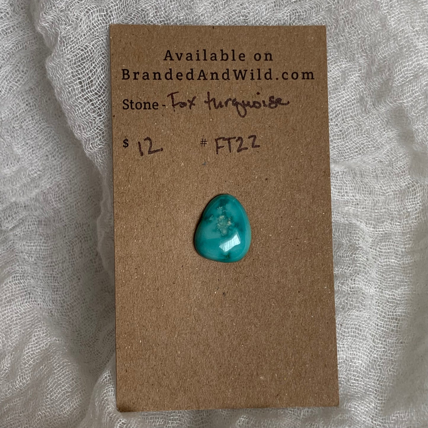 Fox Turquoise Cabochon - FT22