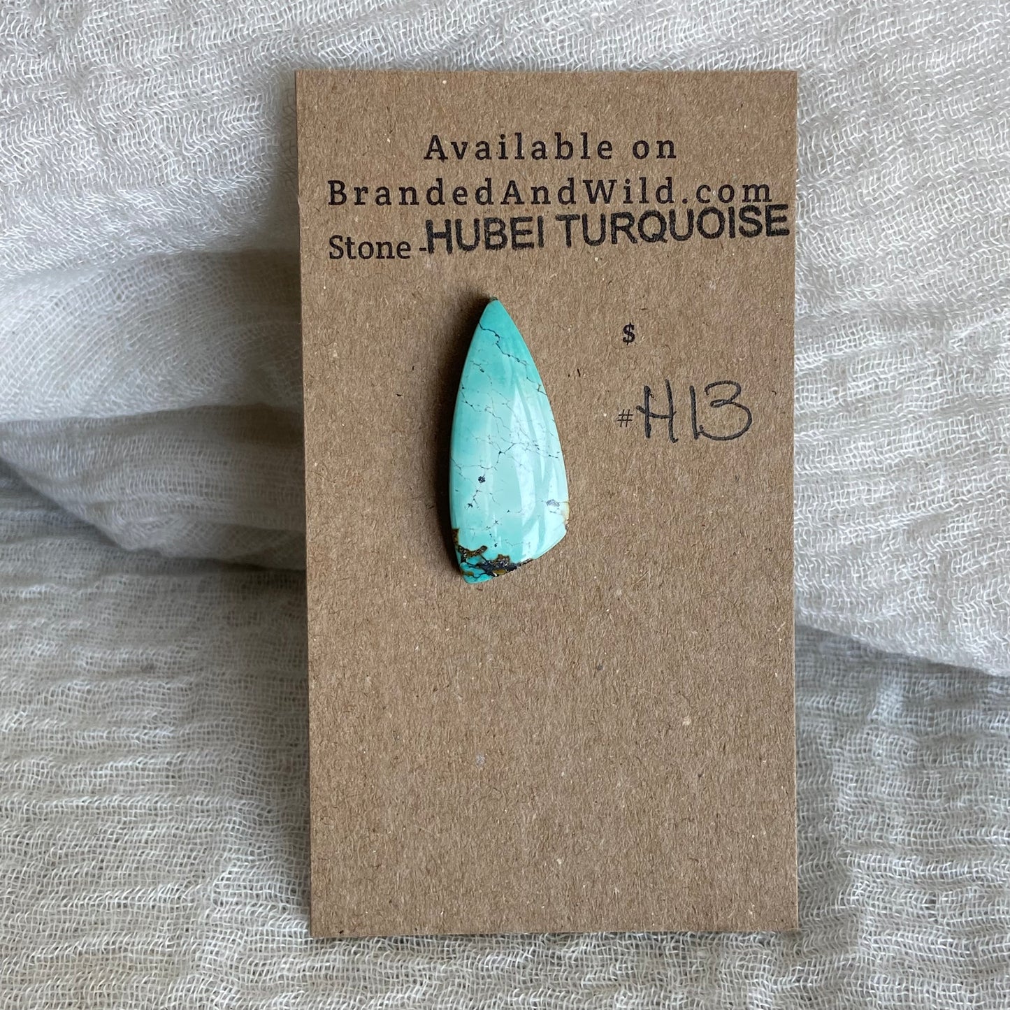 Hubei Turquoise Cabochon - H13