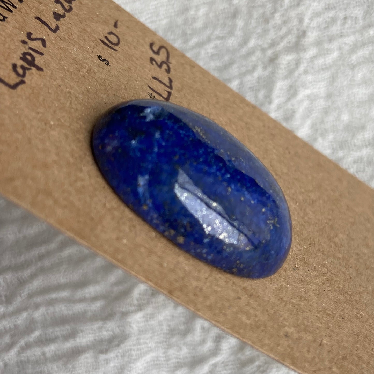 Lapis Lazuli Cabochon -Drilled- LL35