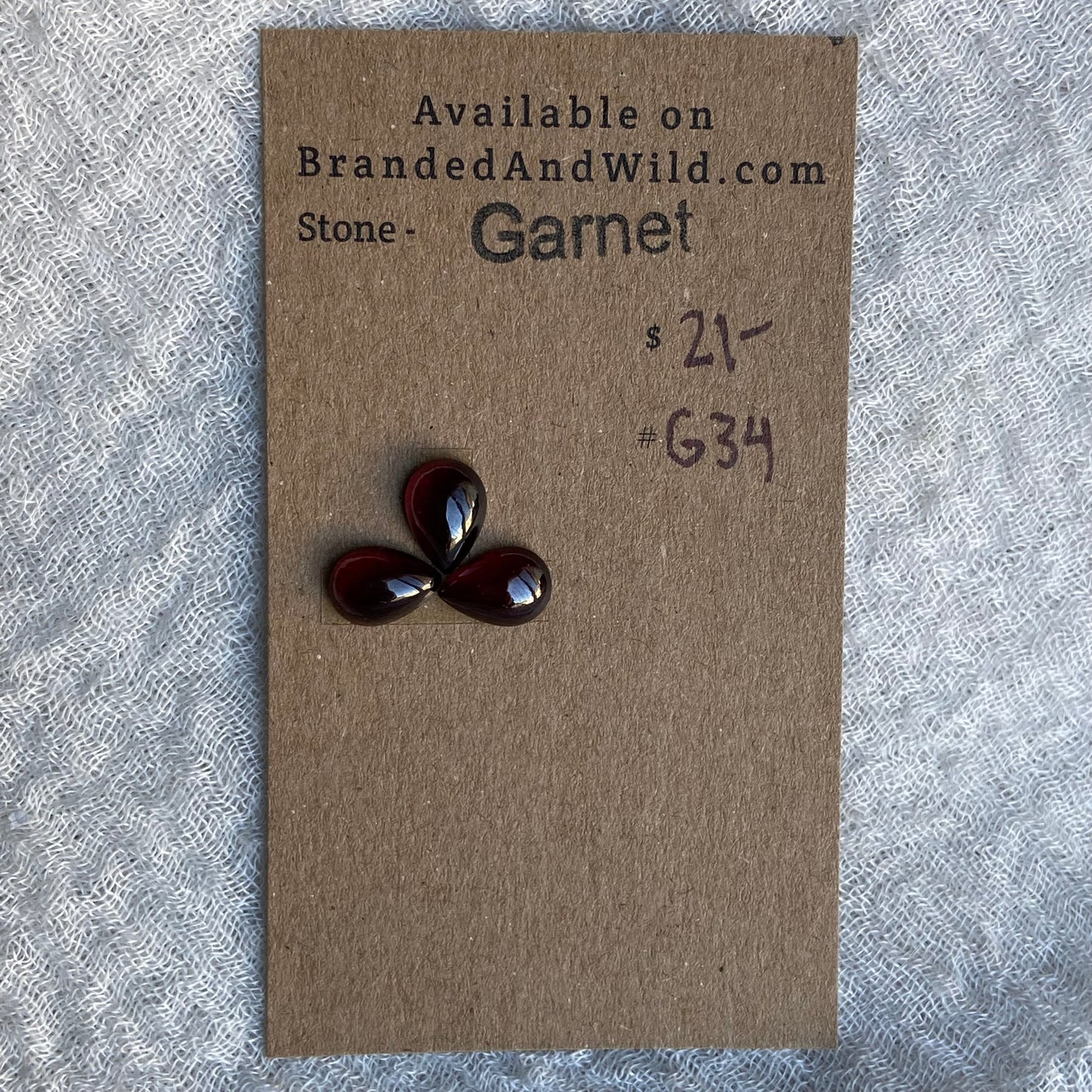 Garnet Cabochon - G34