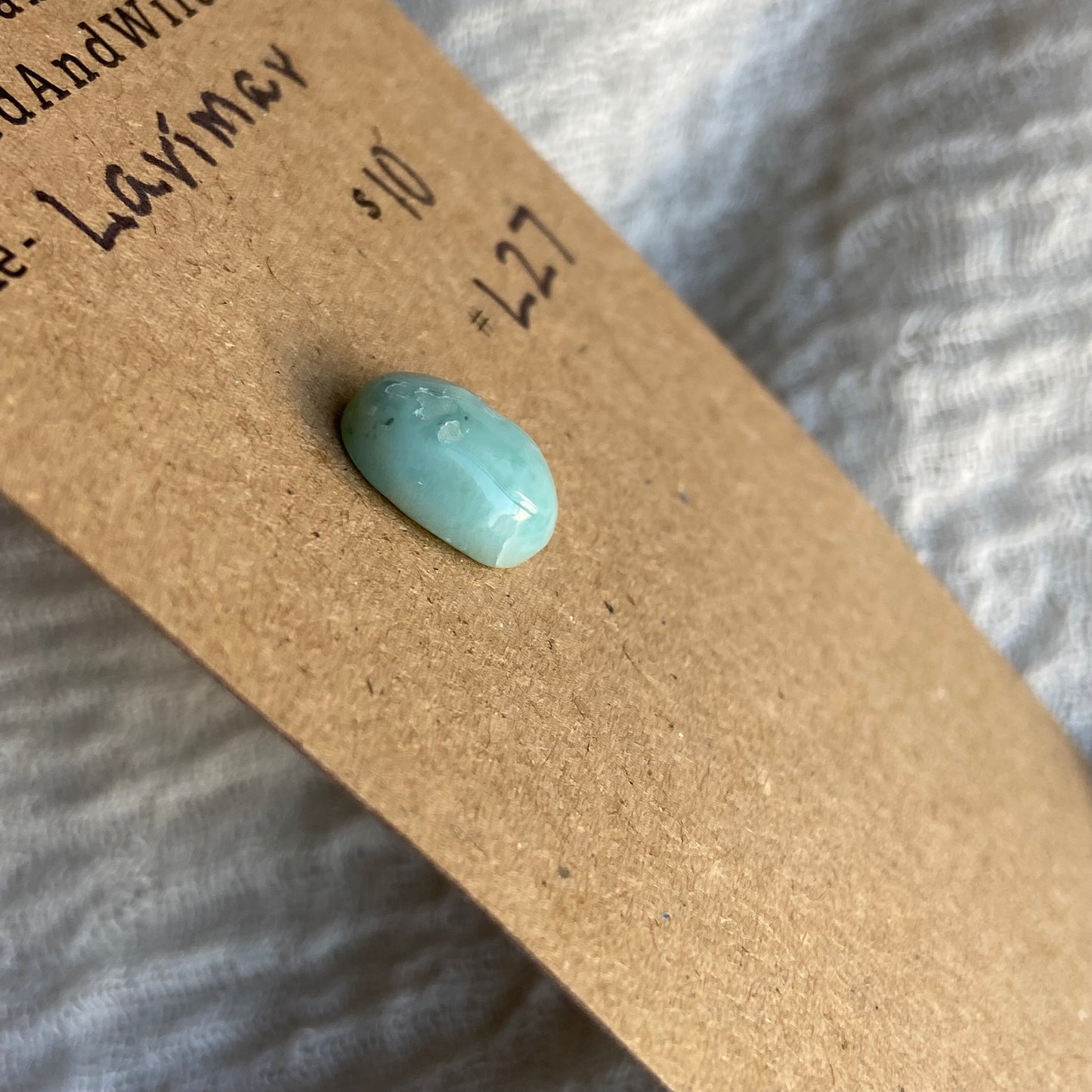 Larimar Cabochon - L27