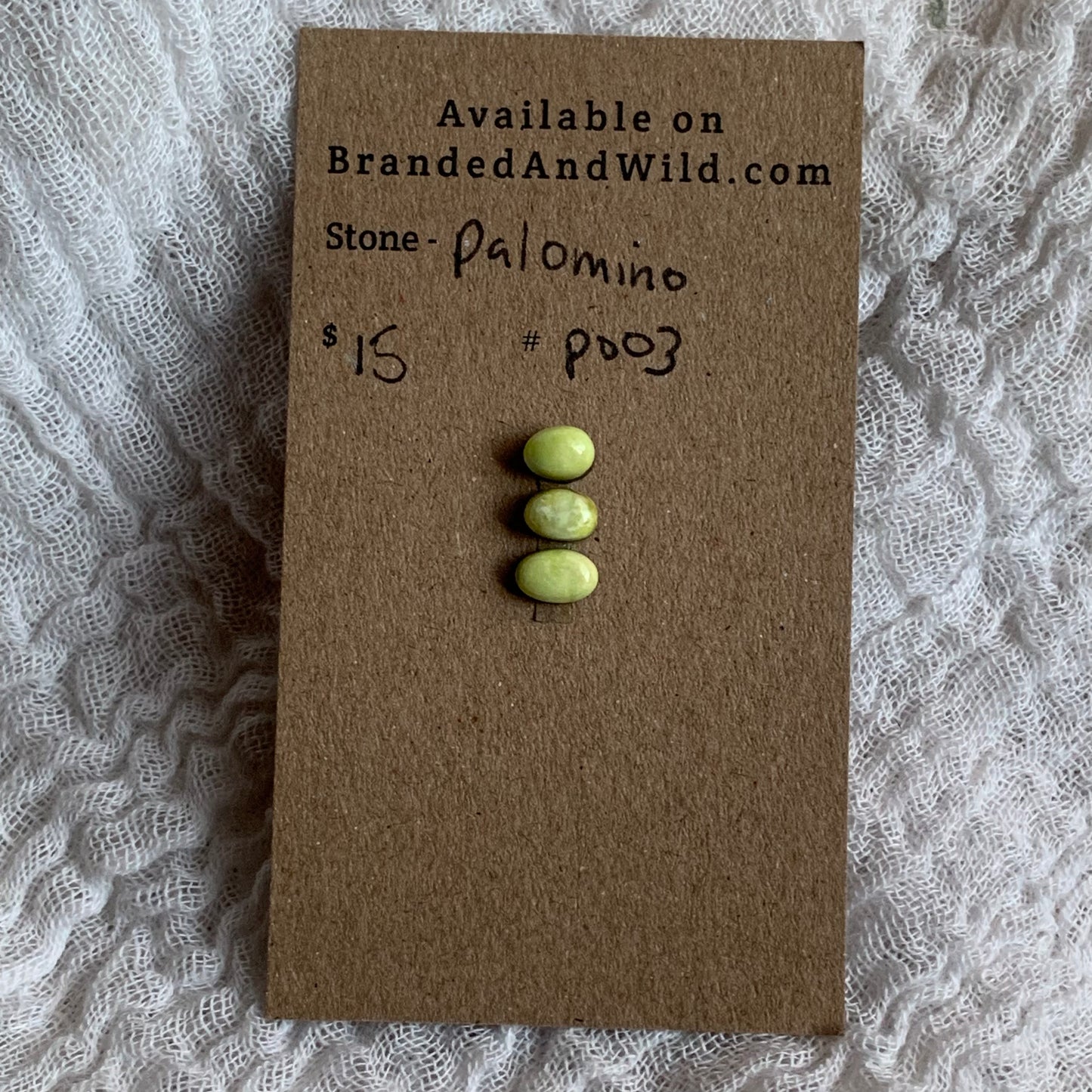 Palomino Turquoise Cabochon - P003