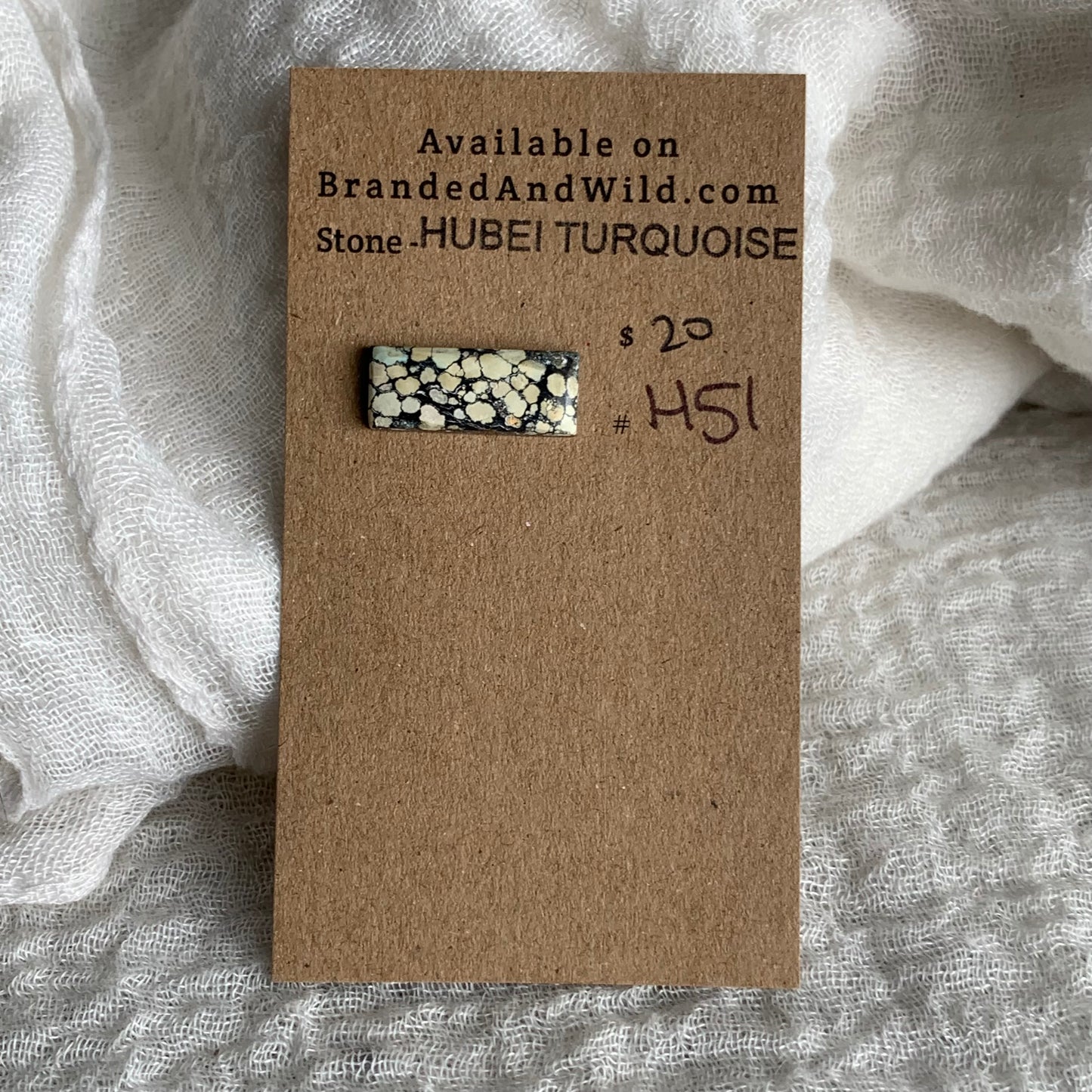 Hubei Turquoise Cabochon - H51