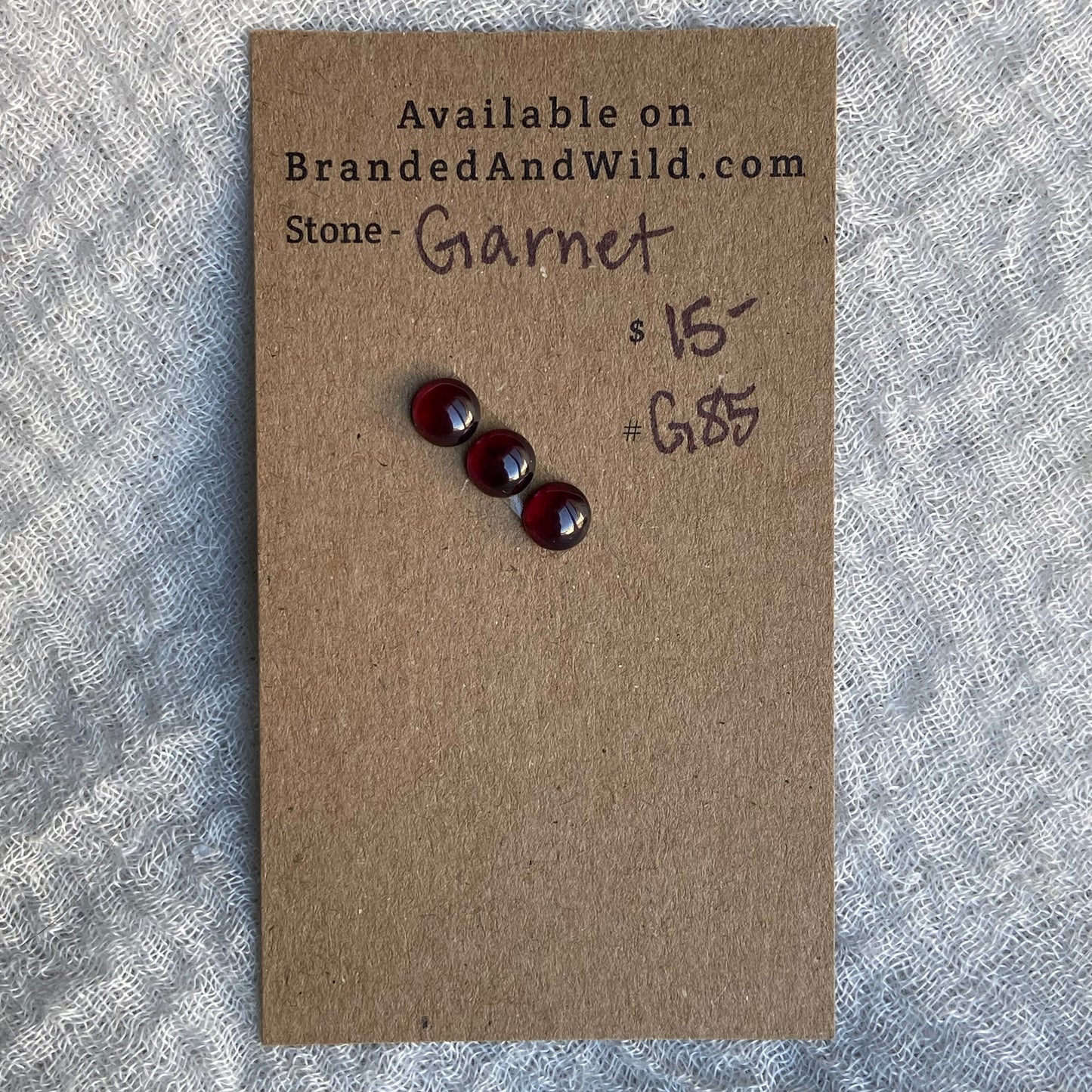 Garnet Cabochon - G85