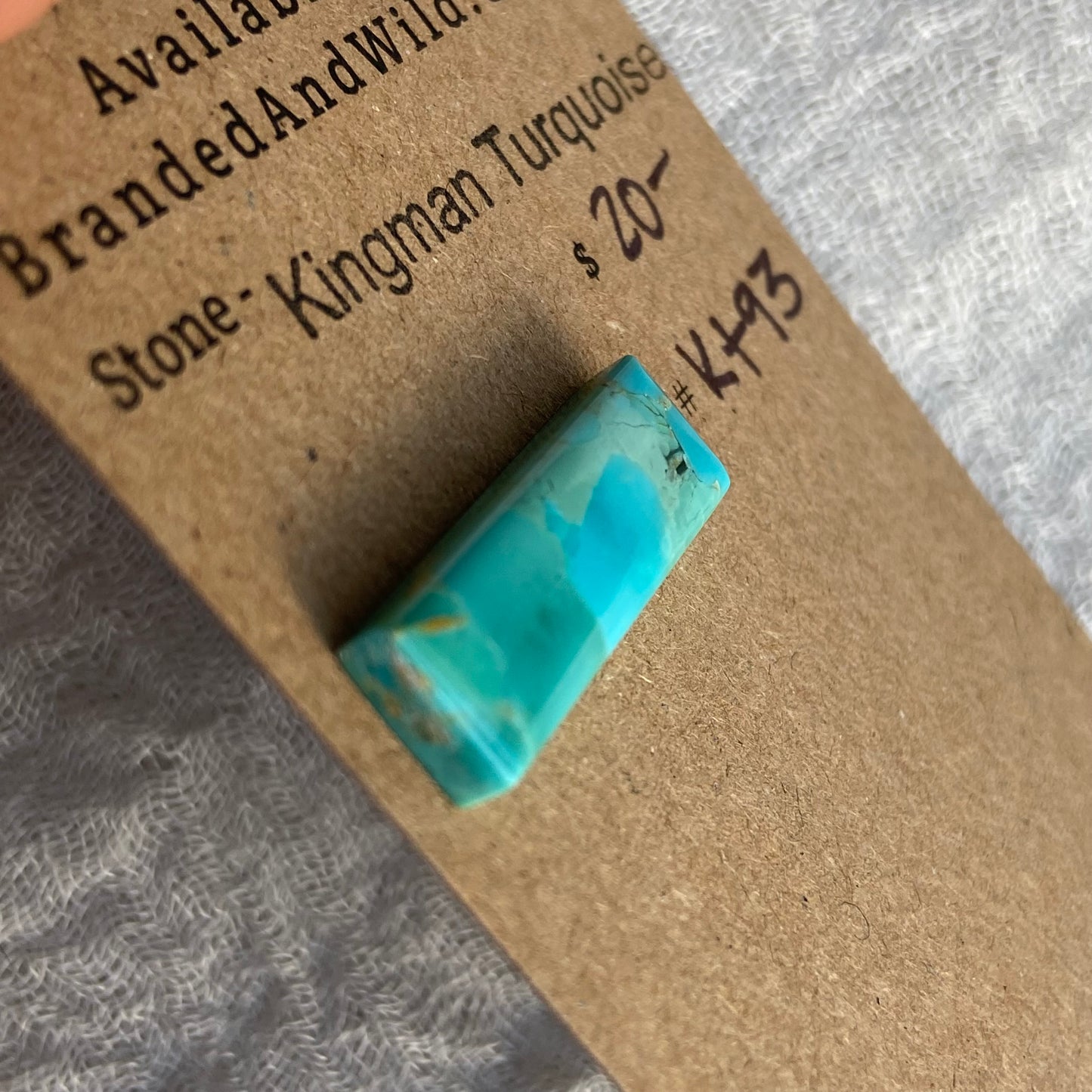 Kingman Turquoise Cabochon - KT93