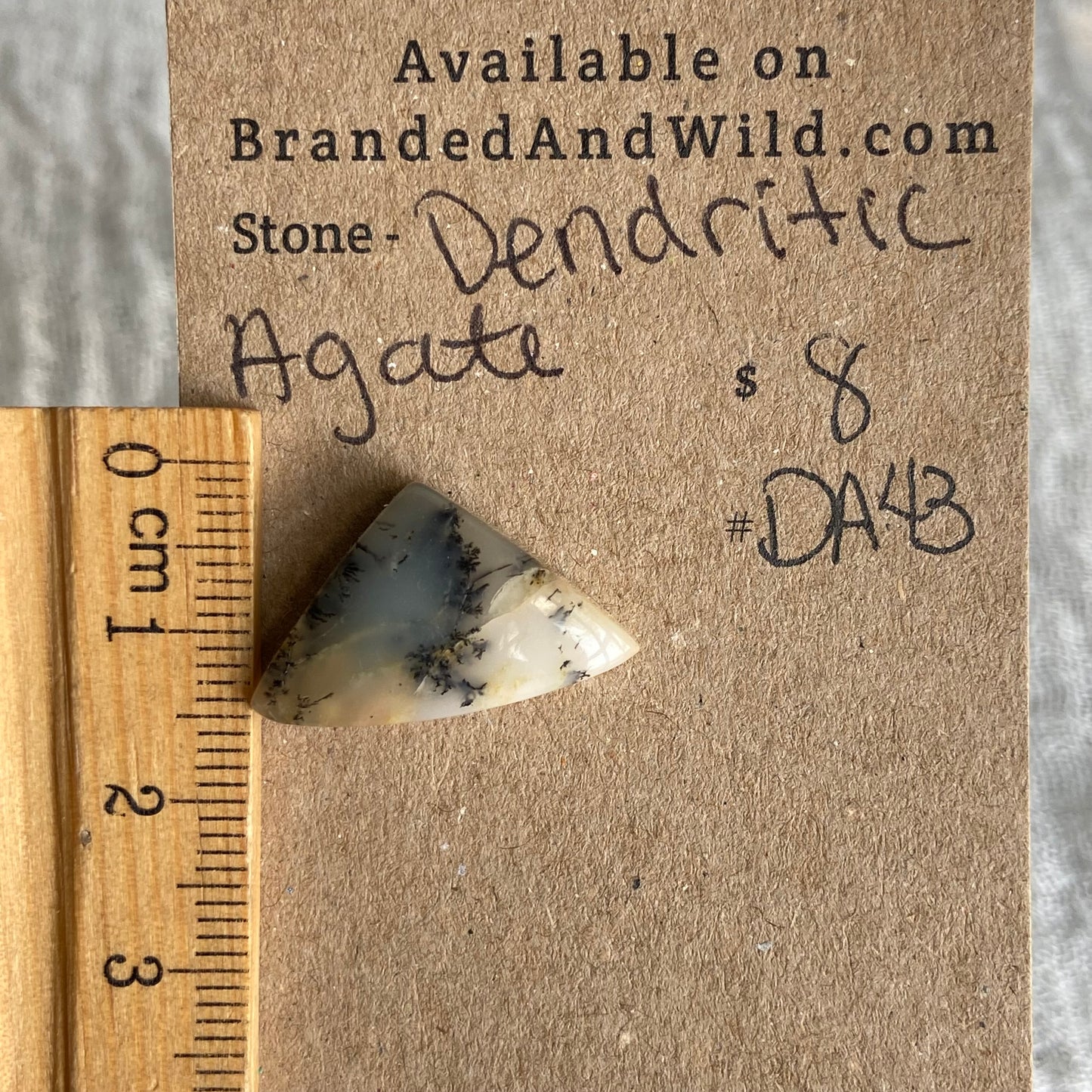 Dendritic Agate Cabochon - DA43