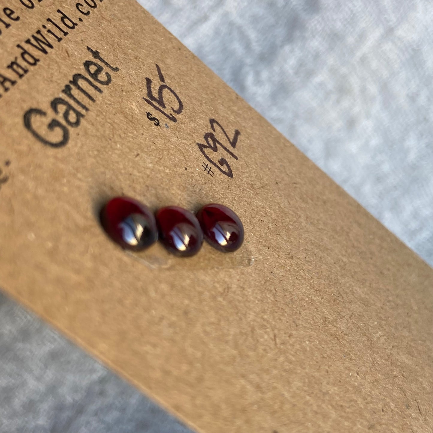 Garnet Cabochon - G92