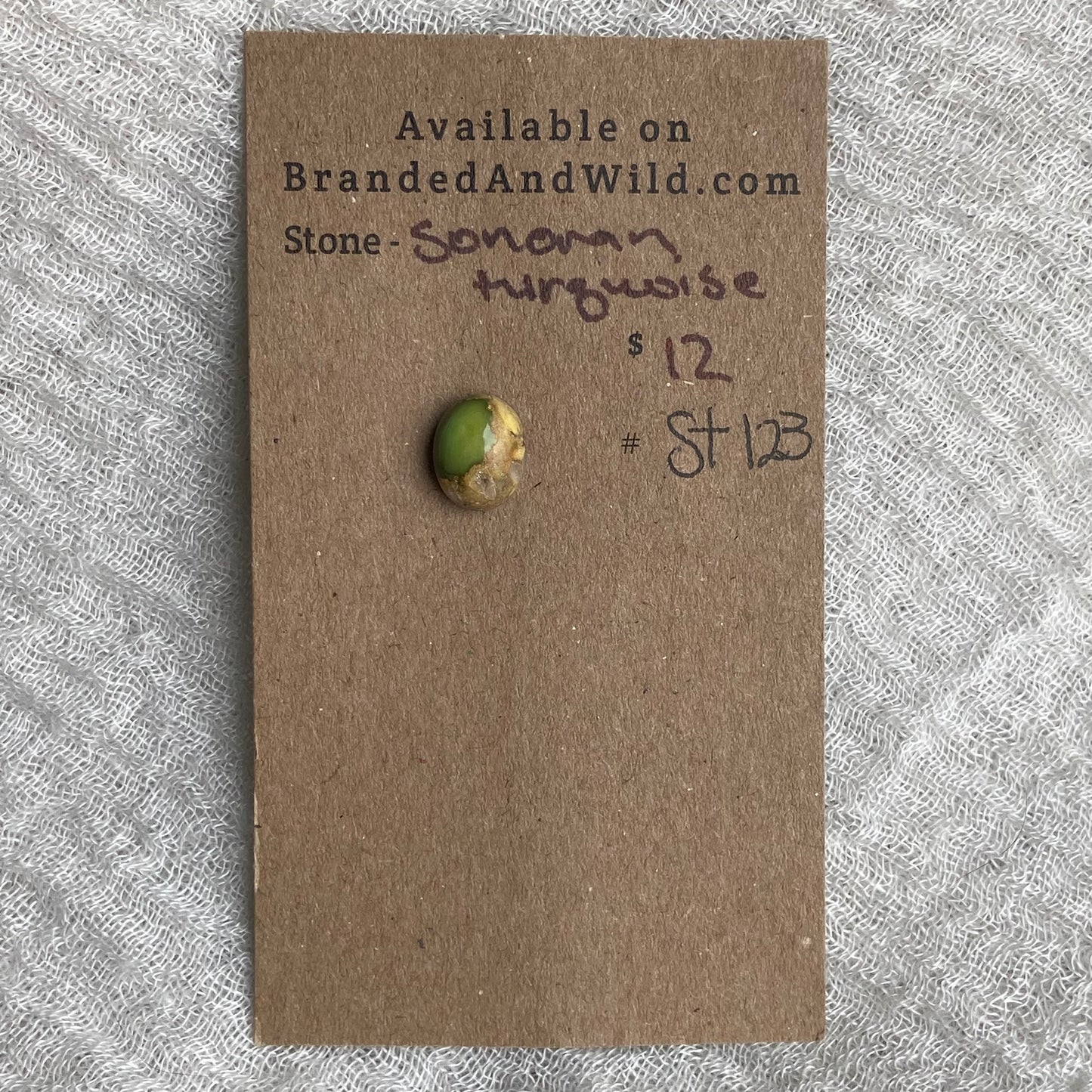 Sonoran Turquoise Cabochon - ST123