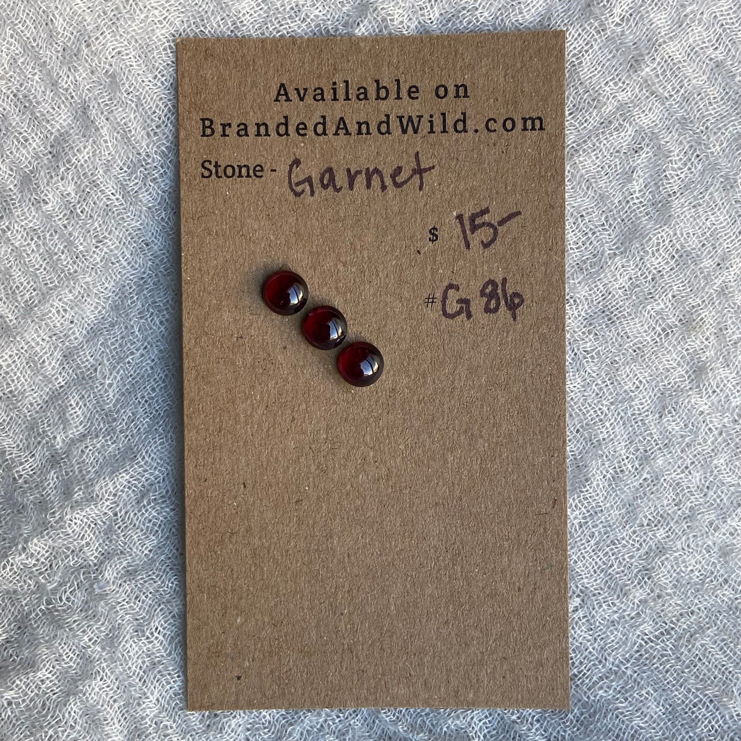 Garnet Cabochon - G86