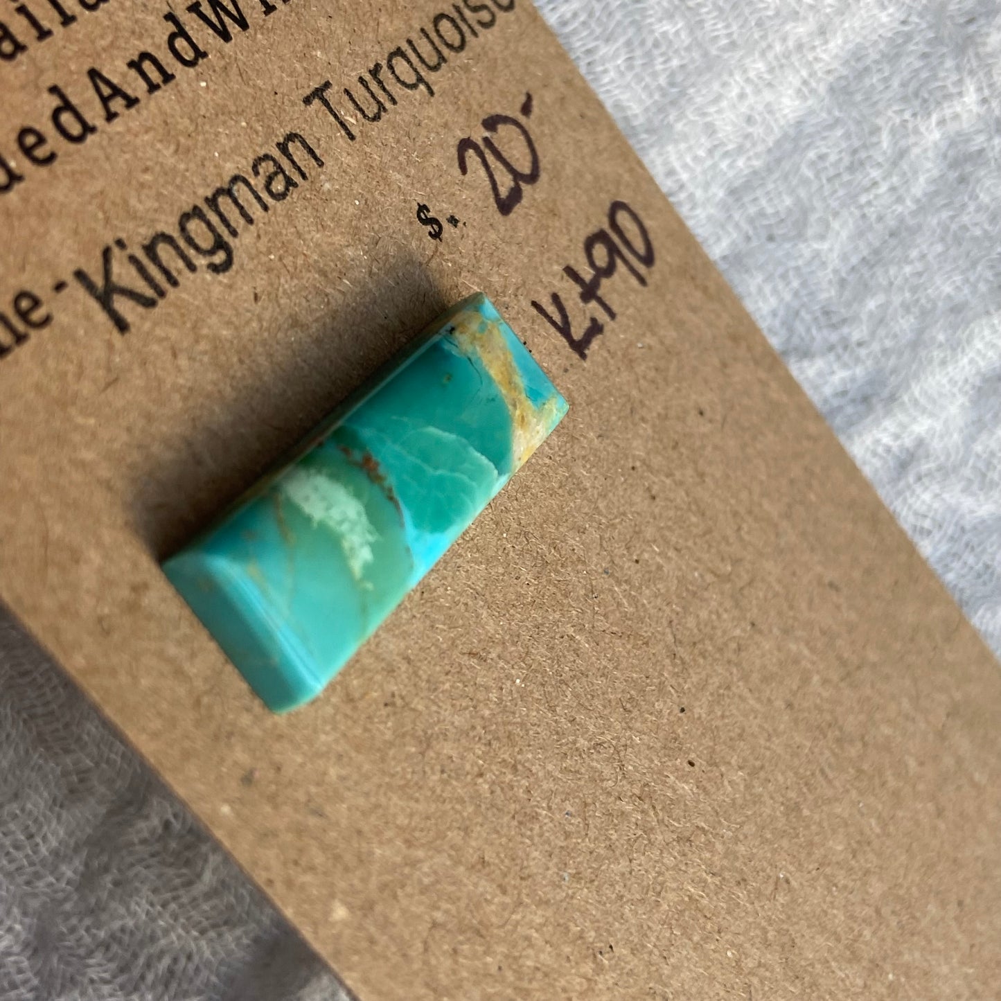 Kingman Turquoise Cabochon - KT90