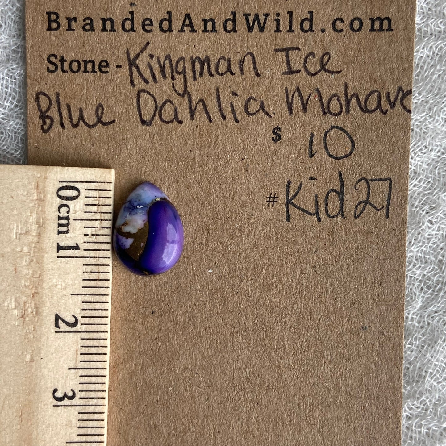 Kingman Ice Blue Dahlia Mohave - KID27