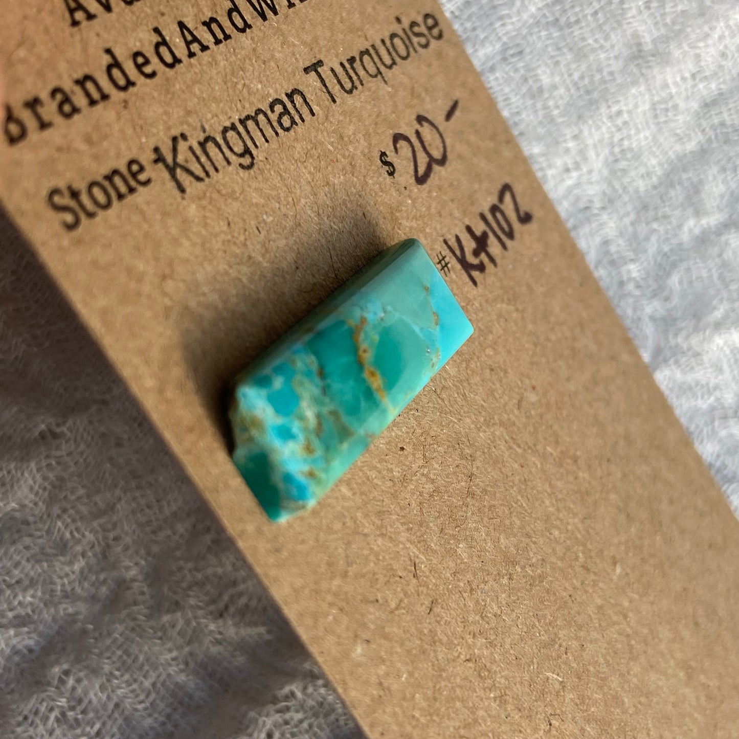 Kingman Turquoise Cabochon - KT102