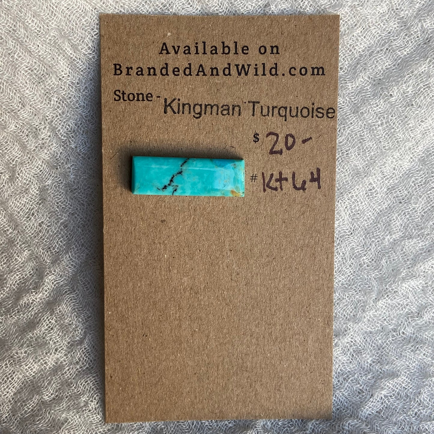 Kingman Turquoise Cabochon - KT64