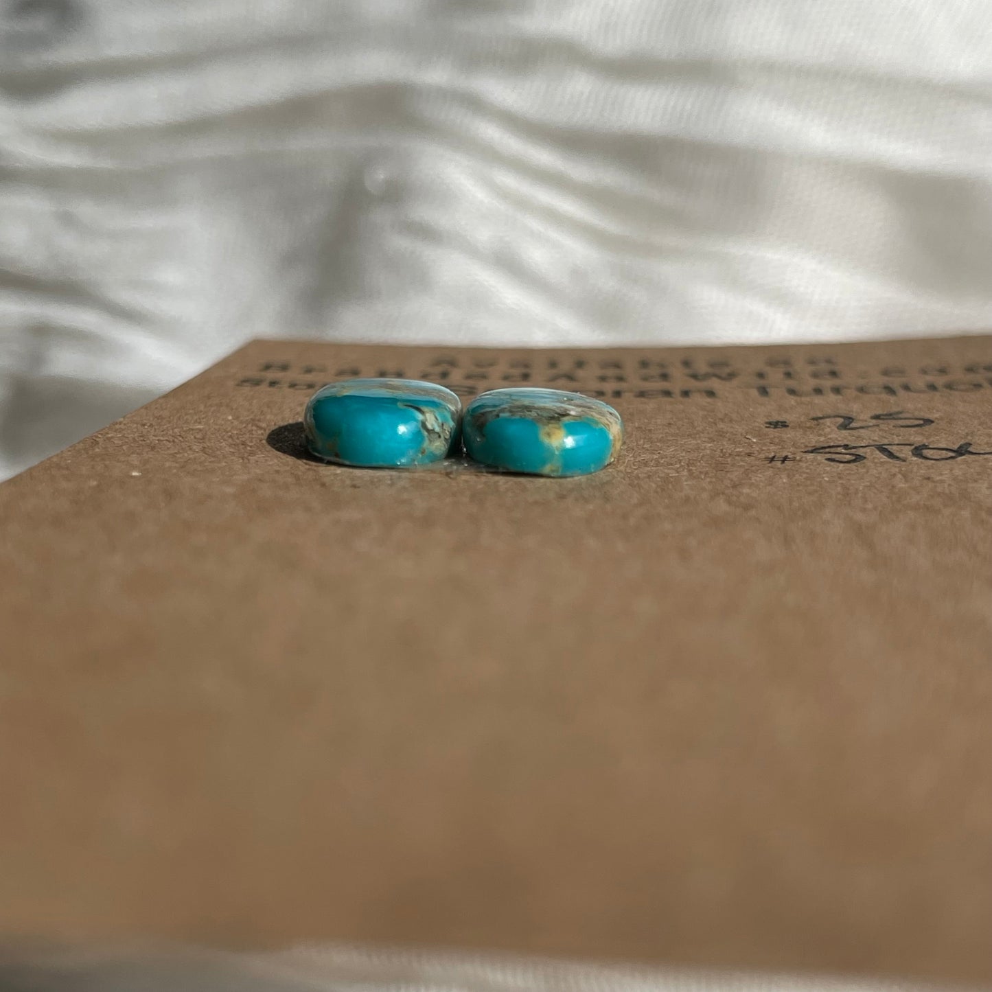 Sonoran Turquoise Cabochon - ST04 616CEAA3-B6D4-4A61-A0FA-F7FE42FECD7D Brandedandwild.com