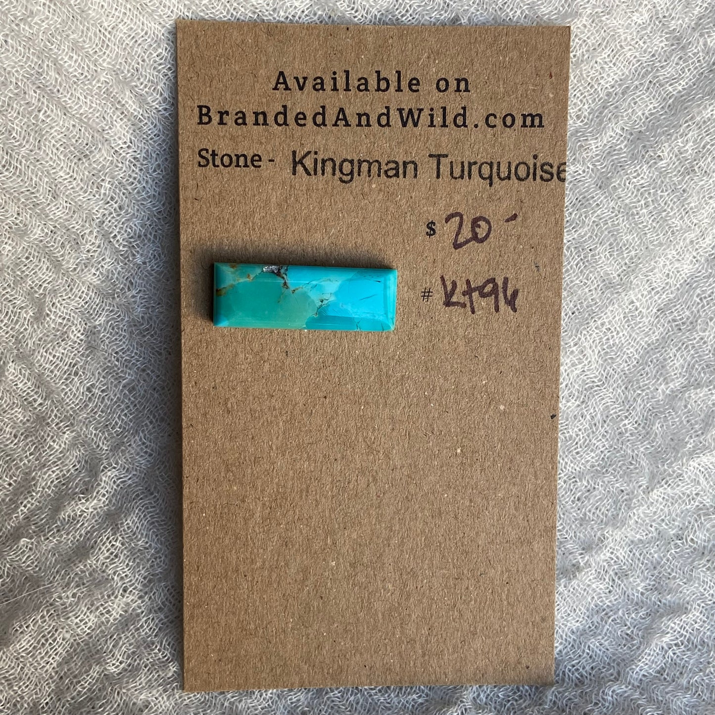 Kingman Turquoise Cabochon - KT96