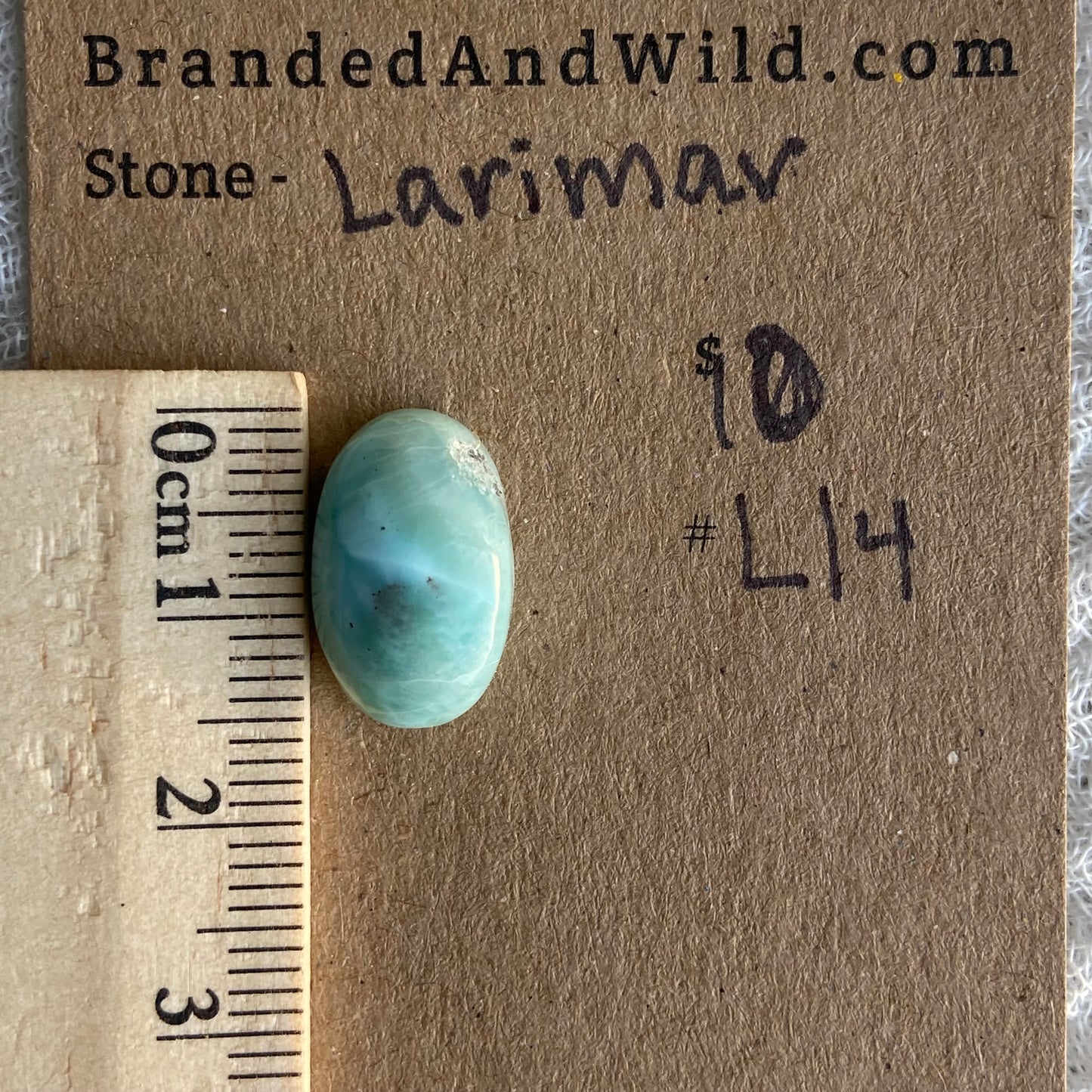Larimar Cabochon - L14