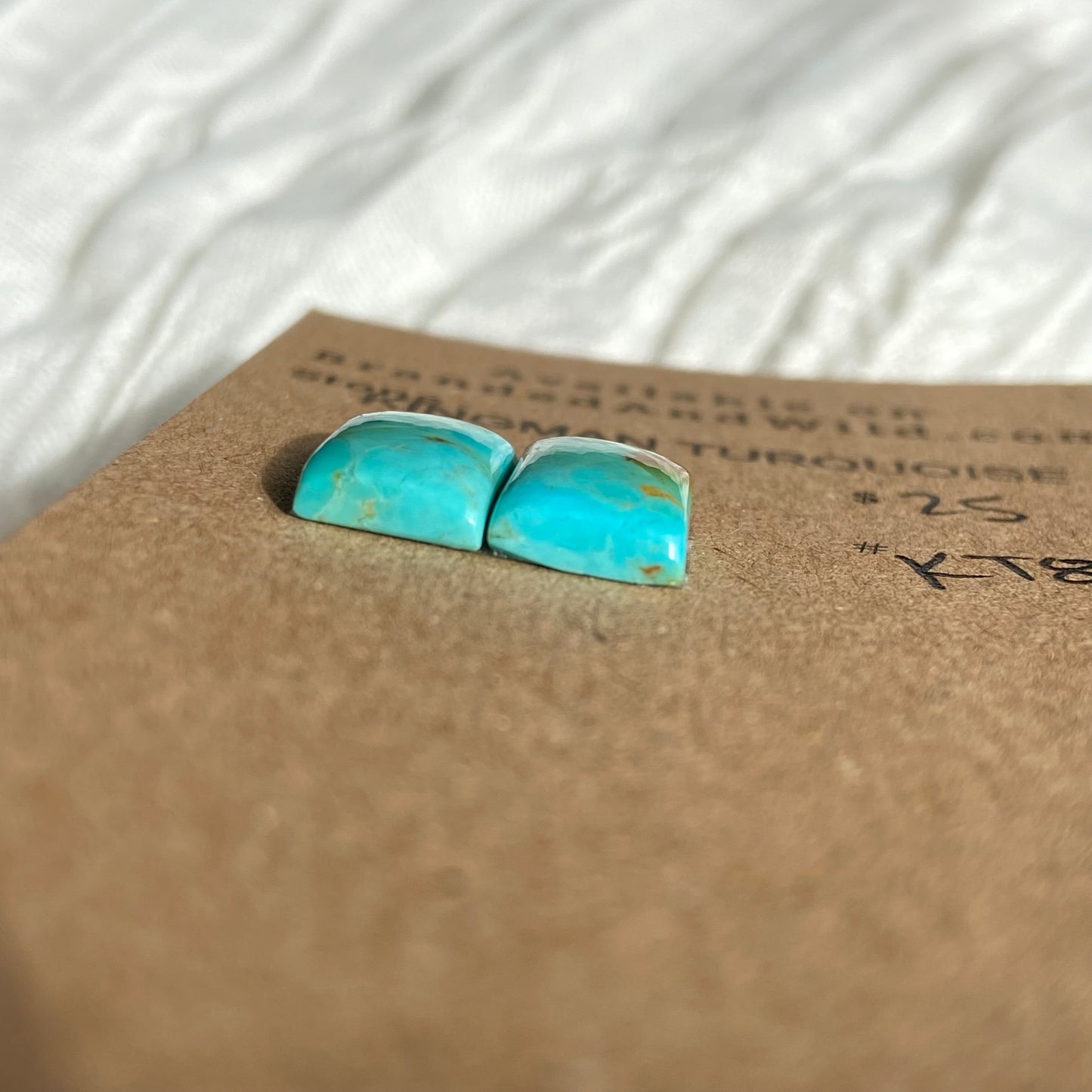 Kingman Turquoise Cabochon - KT83 6279019B-8693-4C4A-956A-50836BF1B510 Brandedandwild.com