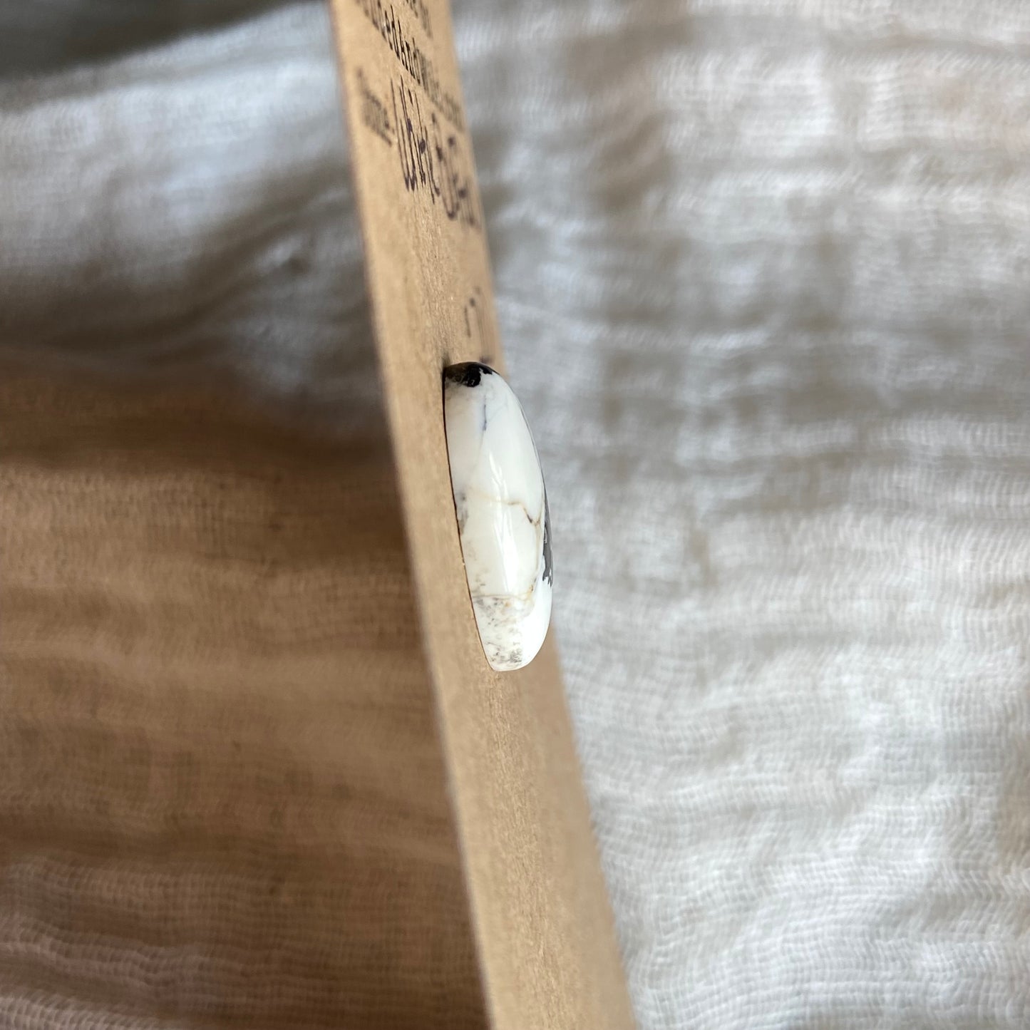 White Buffalo Cabochon - WB81