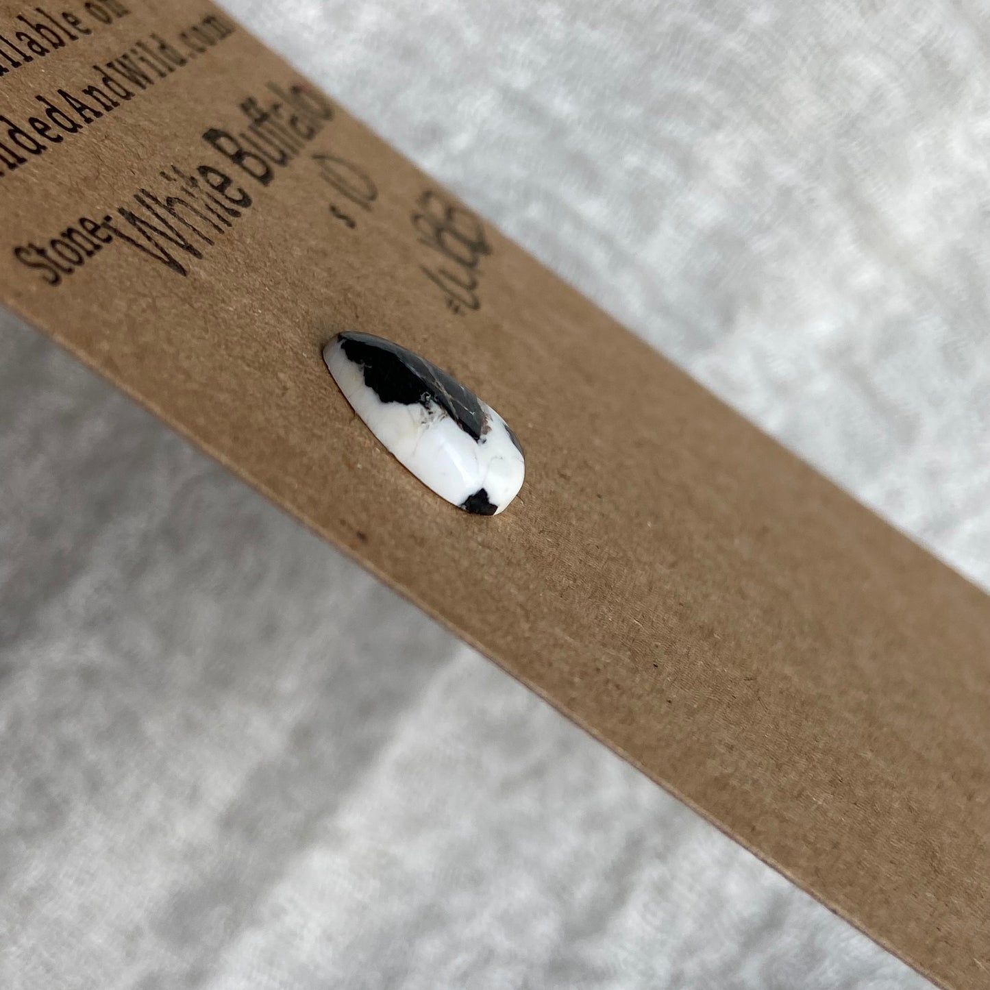 White Buffalo Cabochon - WB63