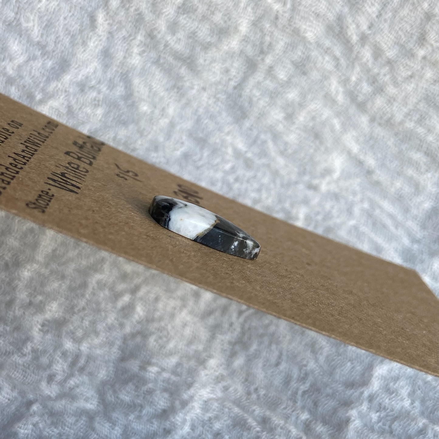 White Buffalo Cabochon - WB10