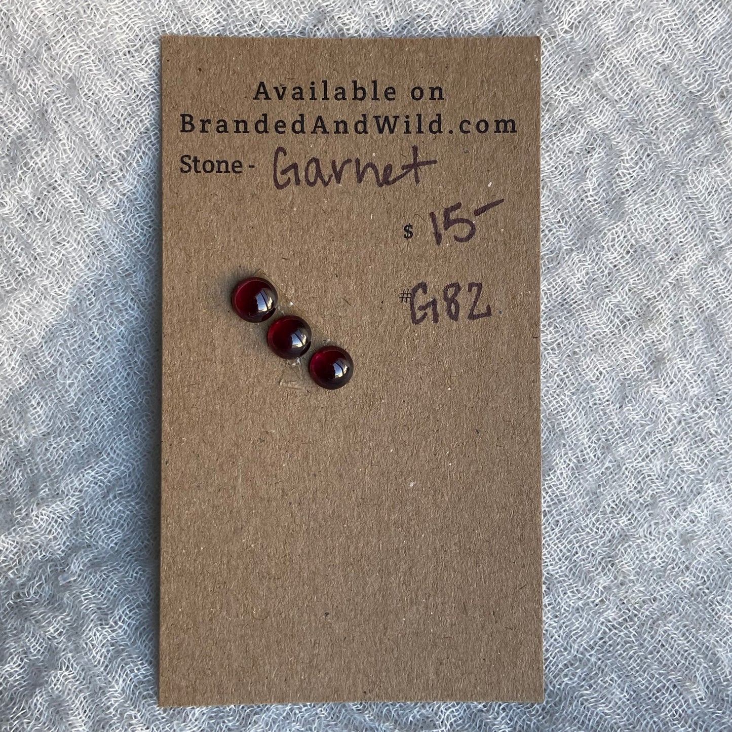 Garnet Cabochon - G82