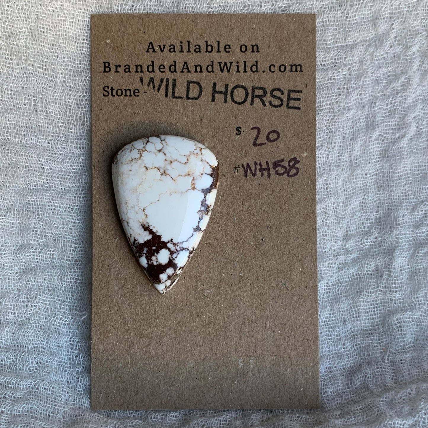 Wild Horse Cabochon - WH58