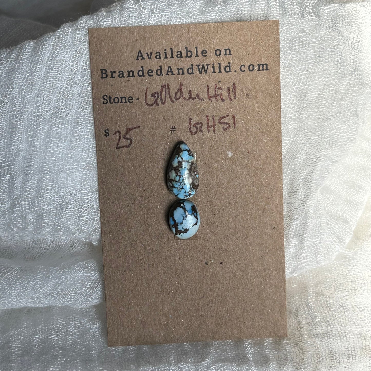 Golden Hill Turquoise Cabochon - GH51