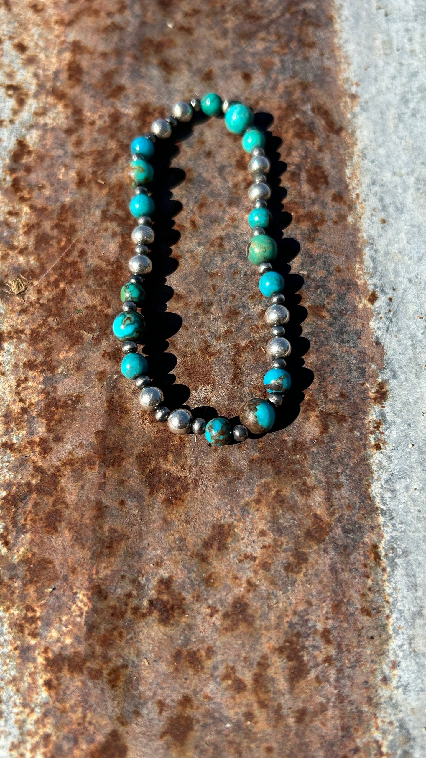 Turquoise Navajo Pearl Bracelet