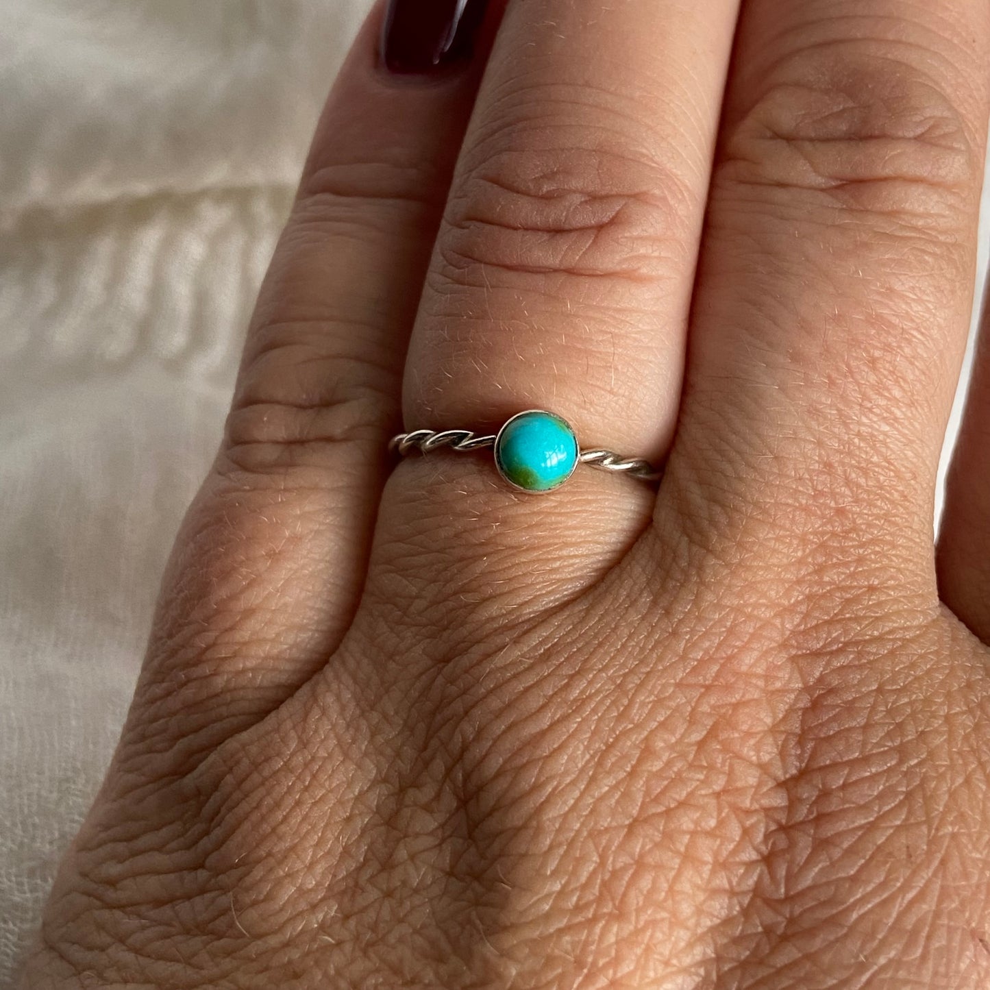 Sterling Silver Ring - R56 Size - 7